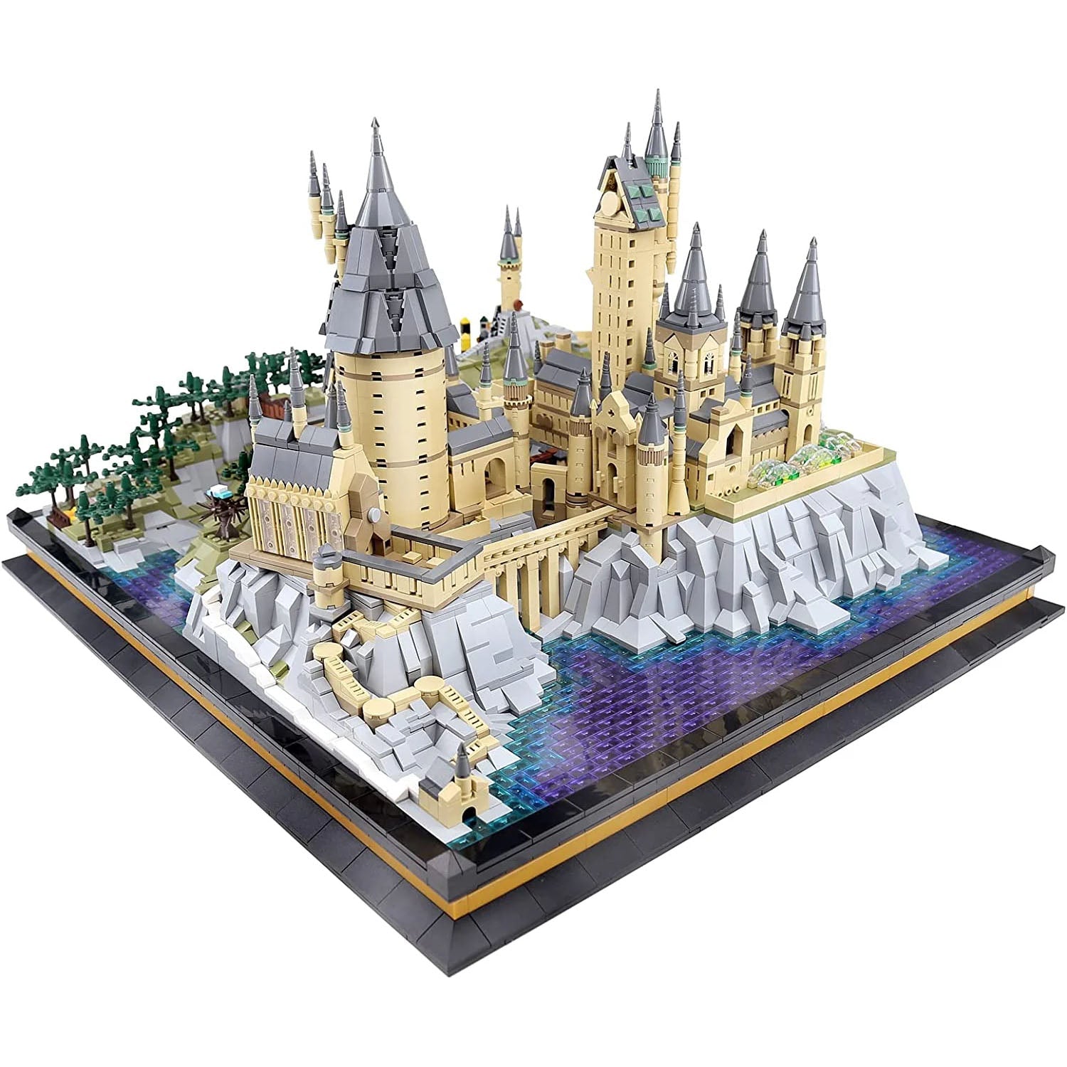 Gebäude und Dioarama