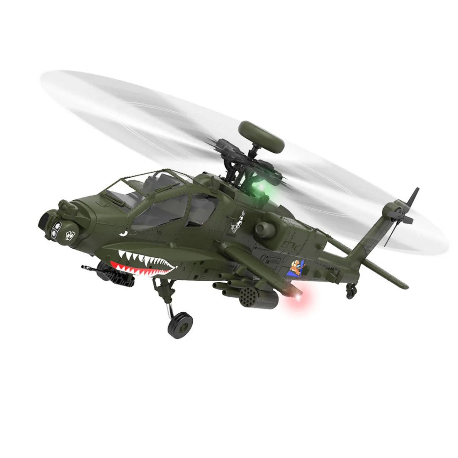 Yuxiang F11 Apache AH64 RC Hubschrauber mit 2.4GH 3D/6G Remote 1:32