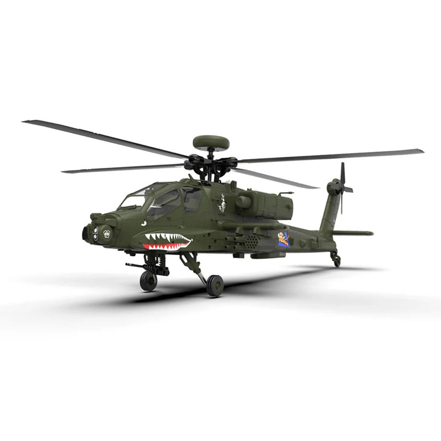 Yuxiang F11 Apache AH64 RC Hubschrauber mit 2.4GH 3D/6G Remote 1:32