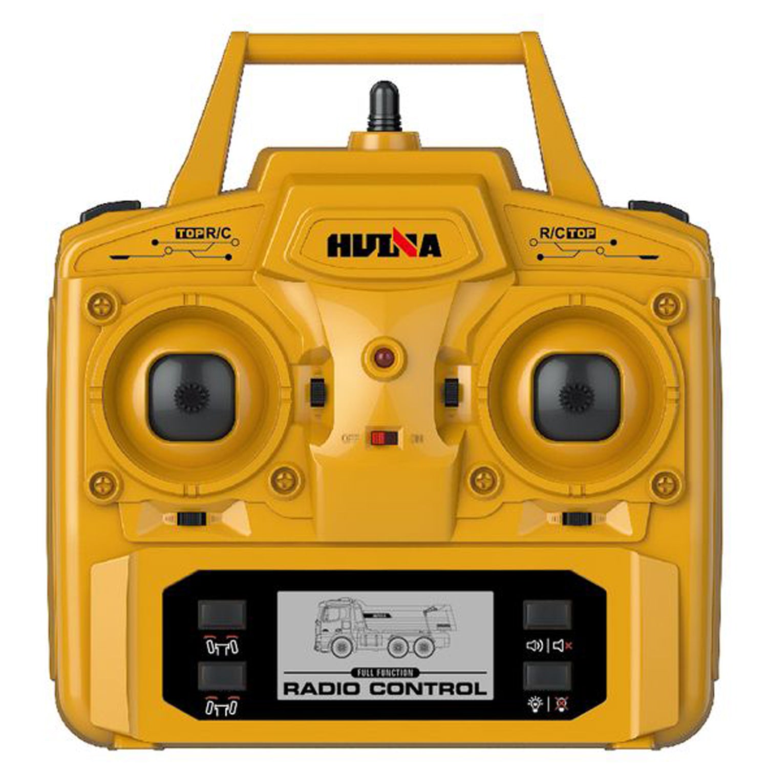 Huina Toys 1582 10 Kanal 1:14 RC Metall Kipplader Dump Truck LKW