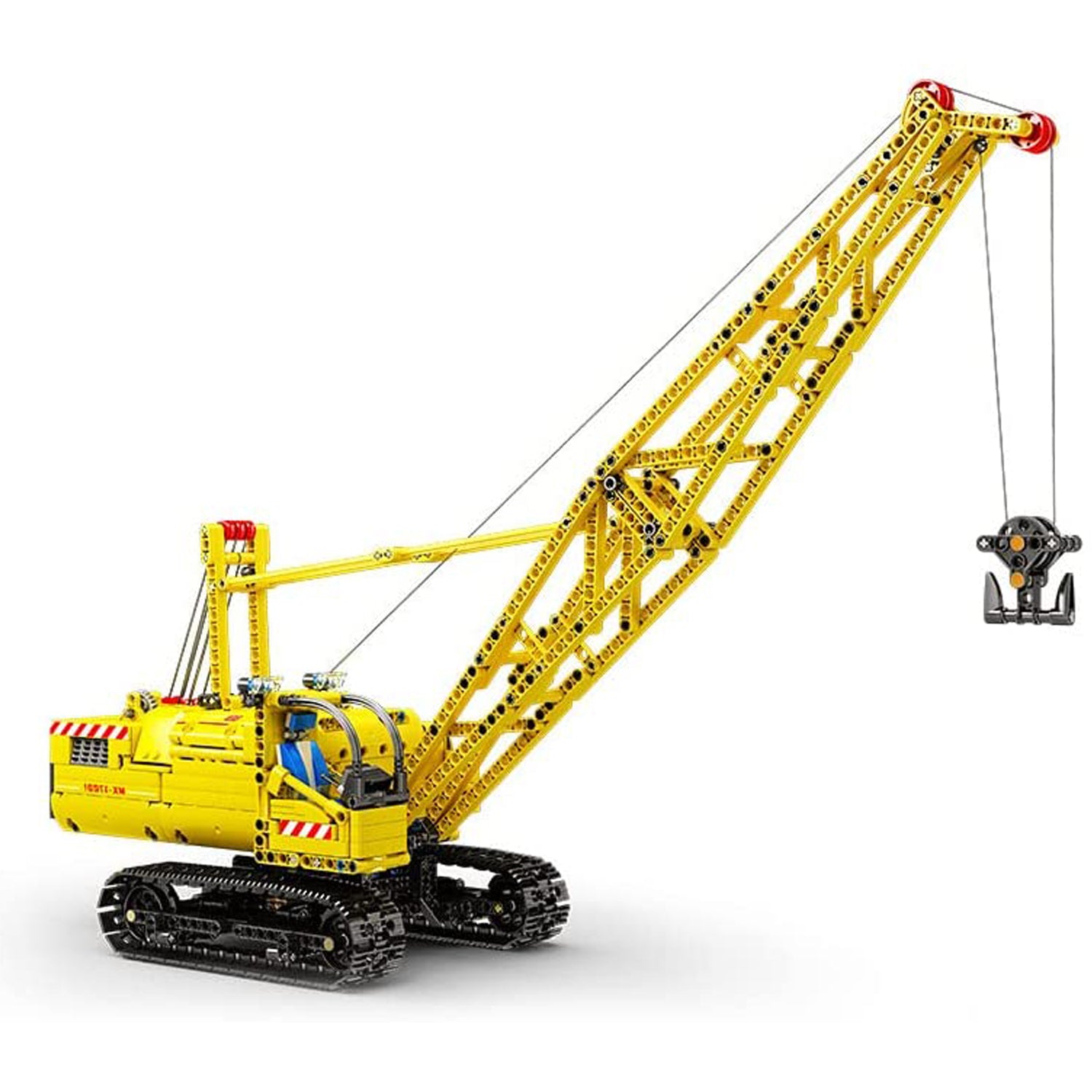 Mould King 17001 Raupenkran RC Fernbedienung Technik Bausteine