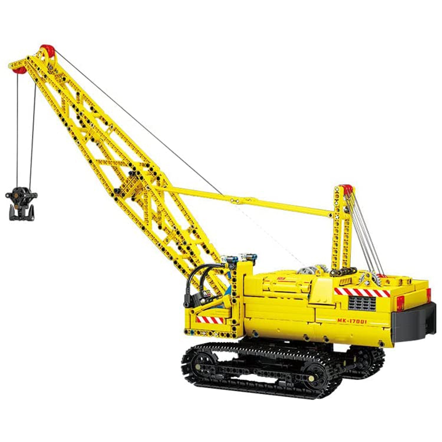 Mould King 17001 Raupenkran RC Fernbedienung Technik Bausteine