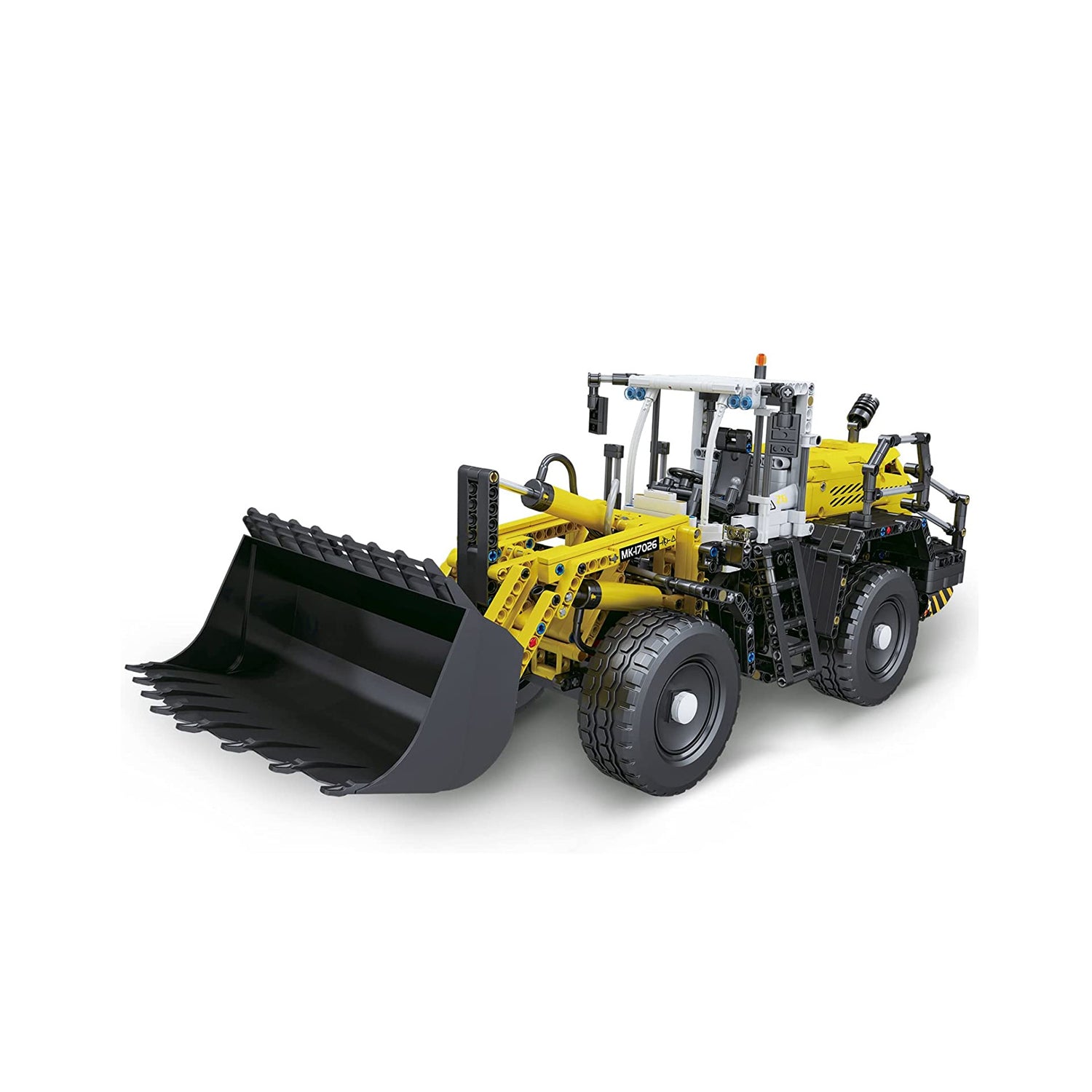 Mould King 17026 Bulldozer Pneumatik Fernbedienung Radlader Technik Bausteine