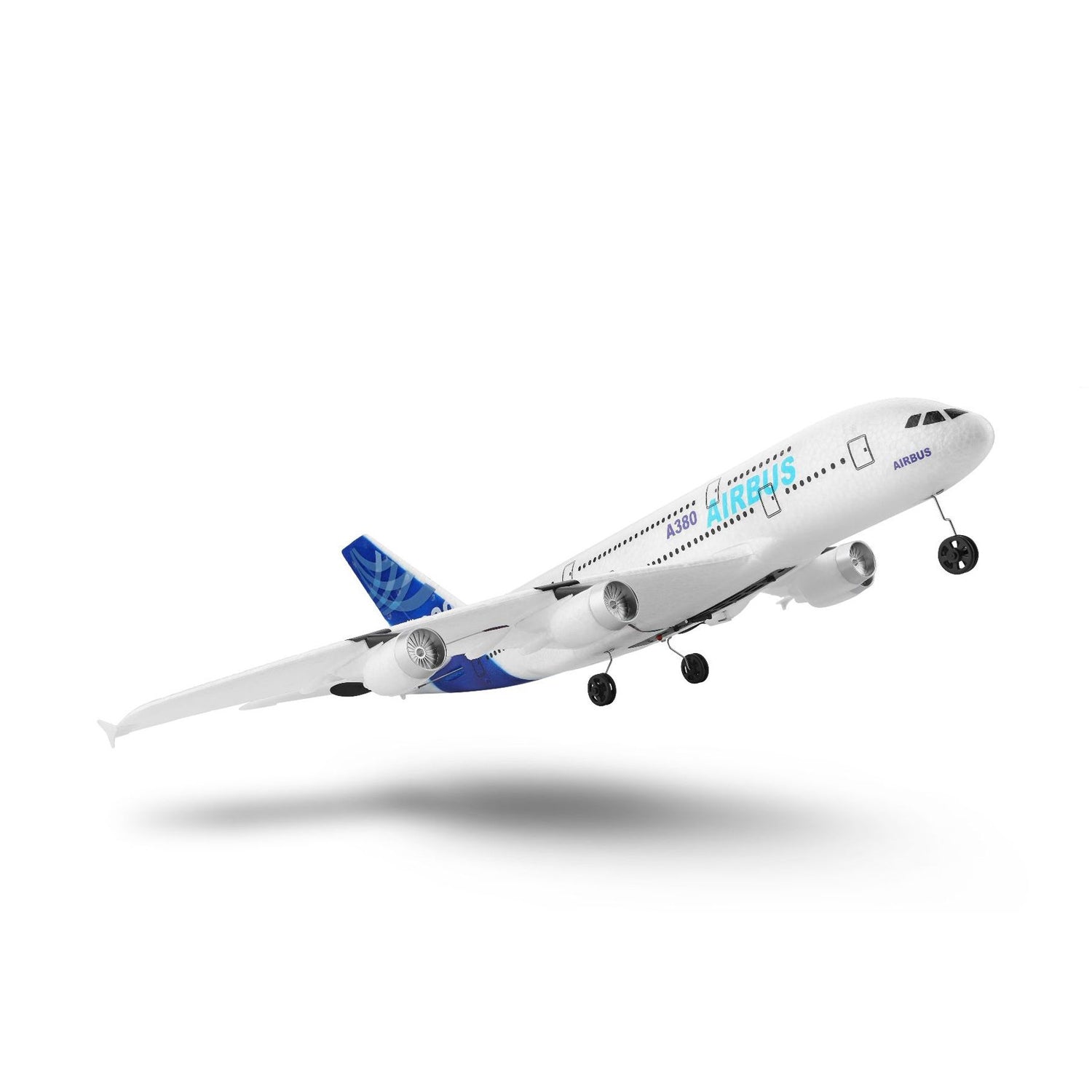 Wltoys XK A120 - RC Flugzeug in A380-Design 3CH in EPP als RTR Version