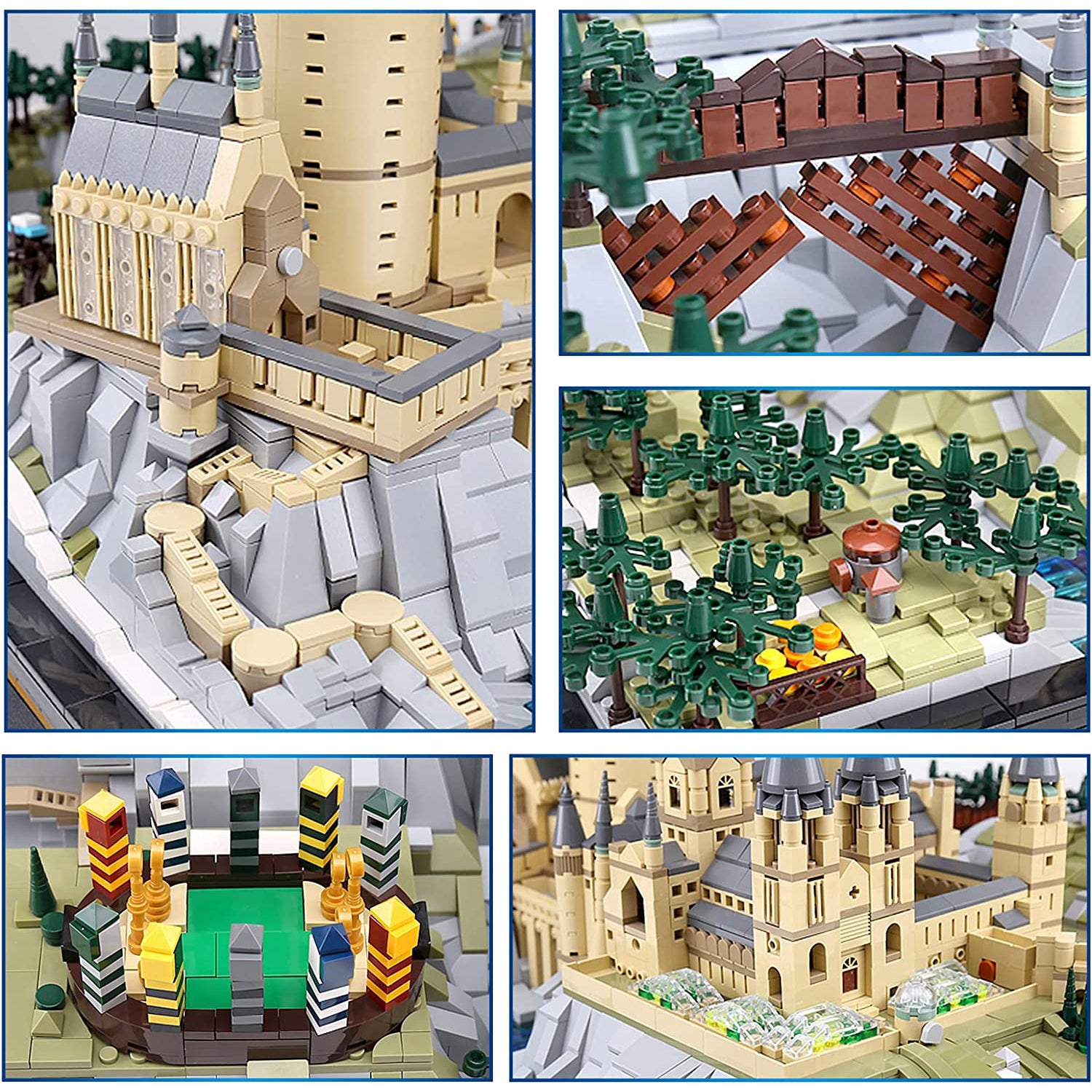 Mould King - Bausteine Architektur Schloss Hogwarts Zauber