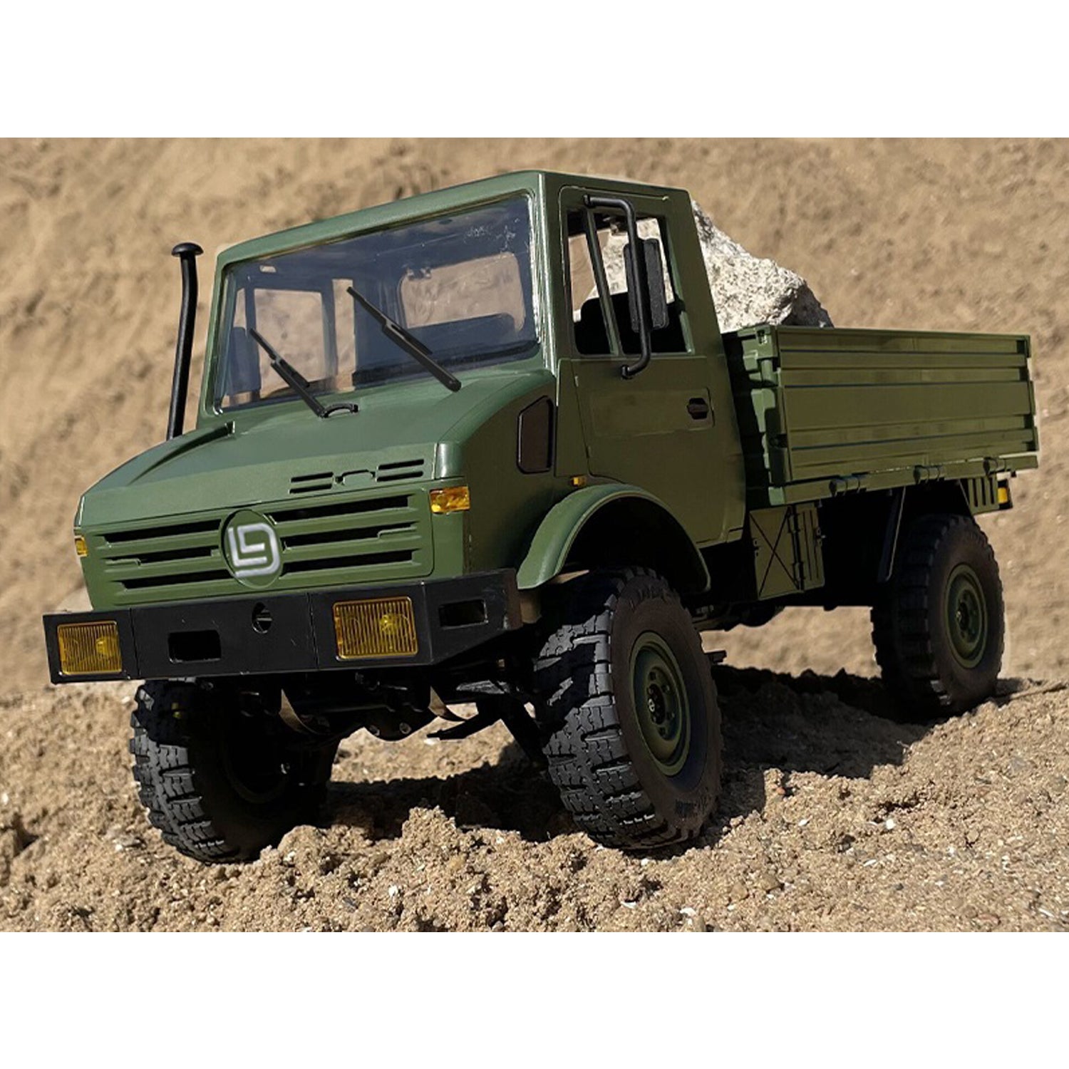 LDRC LD-P06 Unimog 2.4G 1/12 4WD RC Truck Offroad LKW RTR