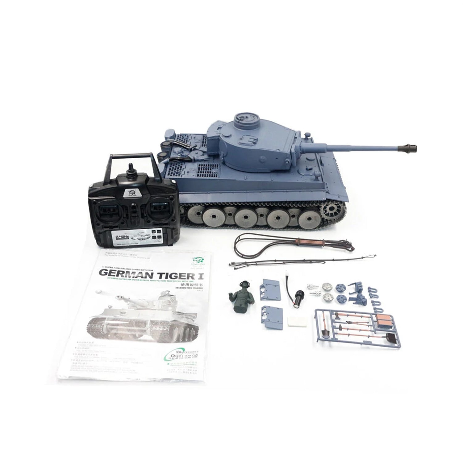 Heng Long Tiger I 3818-1 1/16 2.4G 16CH 30 km / h RC Panzer Kampfpanzer