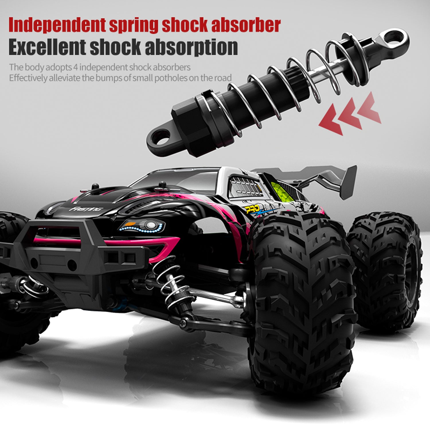 SCY1610 2.4G 1/16 4WD RTR Racing Monstertruck Buggy RC Auto Offroad