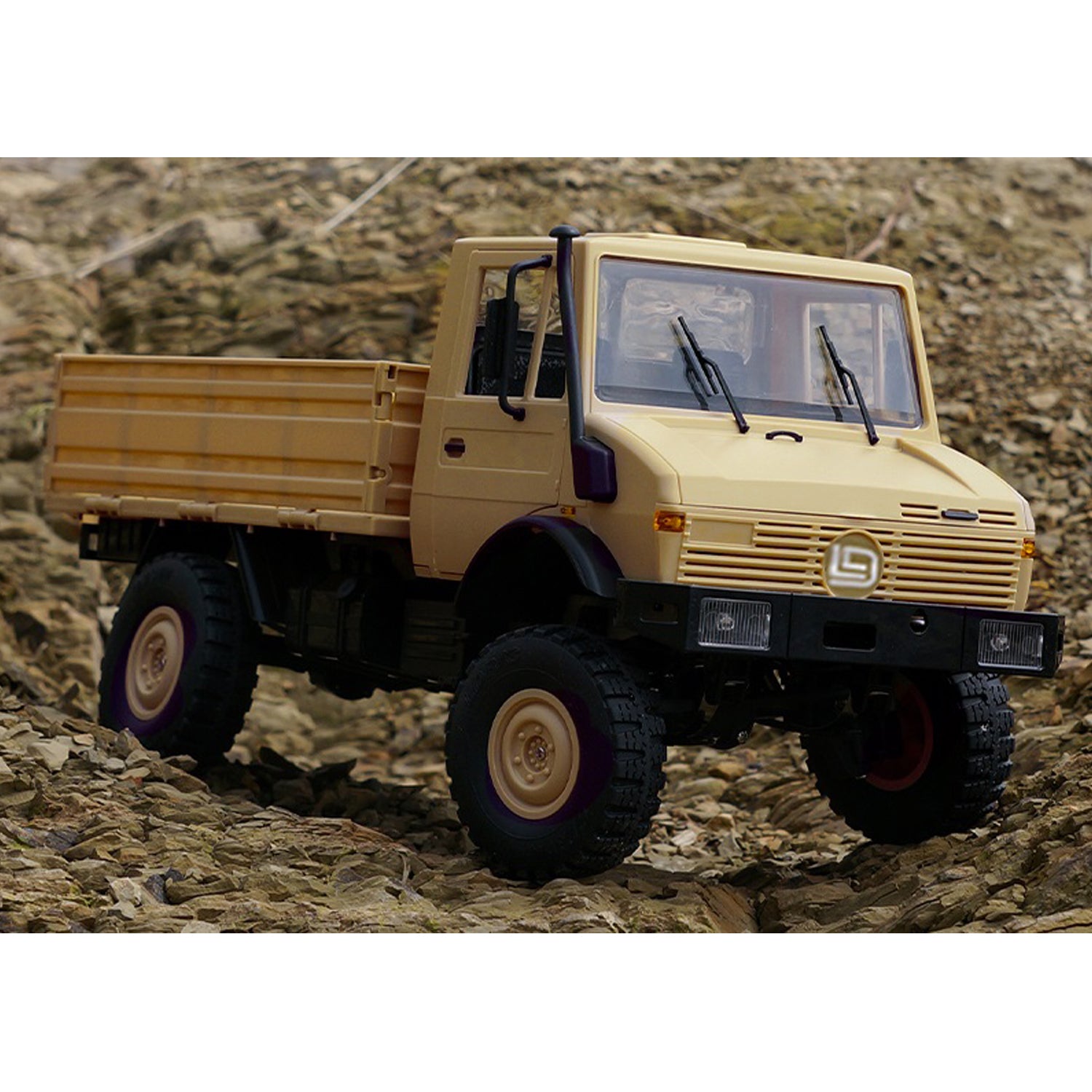 LDRC LD-P06 Unimog 2.4G 1/12 4WD RC Truck Offroad LKW RTR