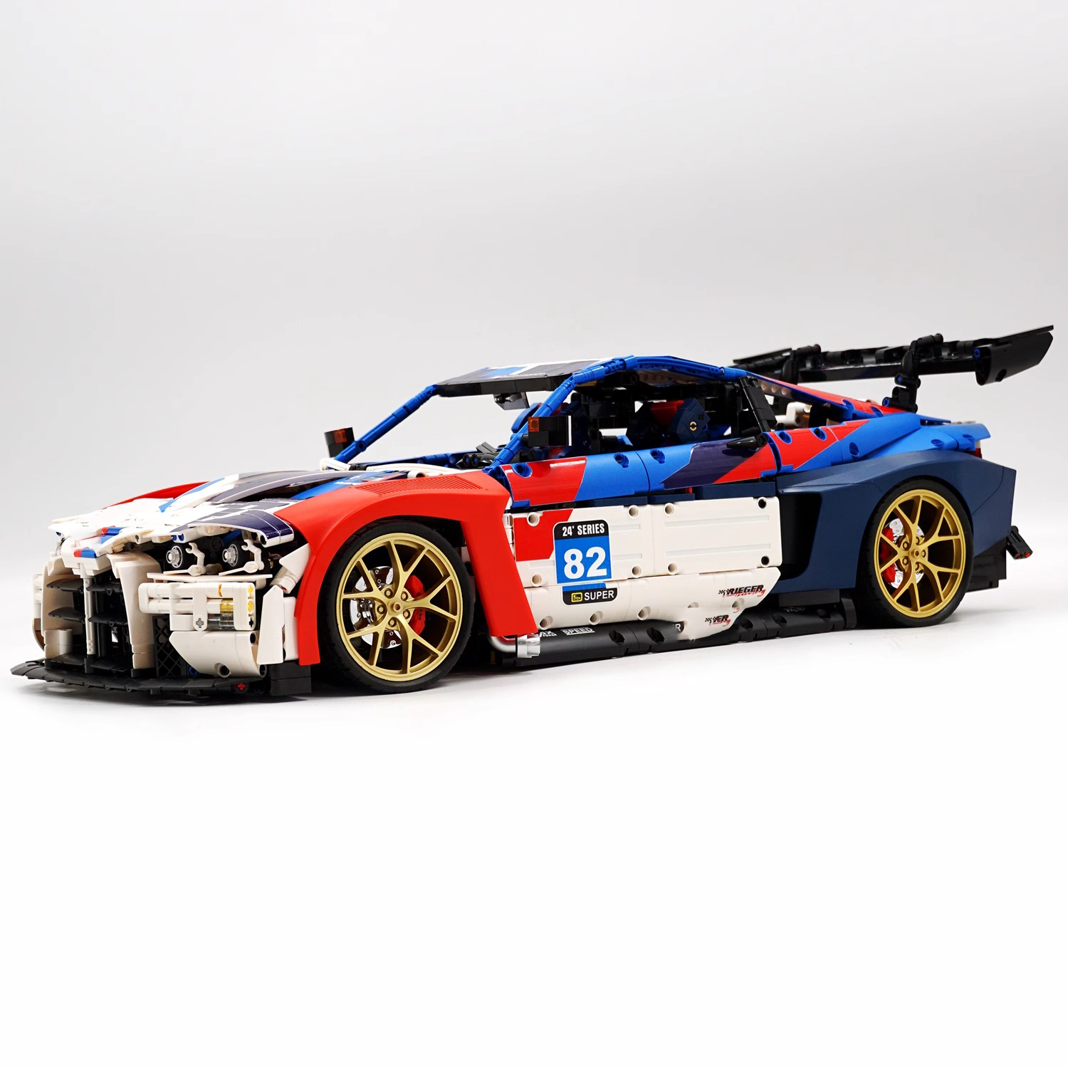 Klemmbao JD04 BMW M4 GT3 1:8 , Sports Car Technik Bausteine
