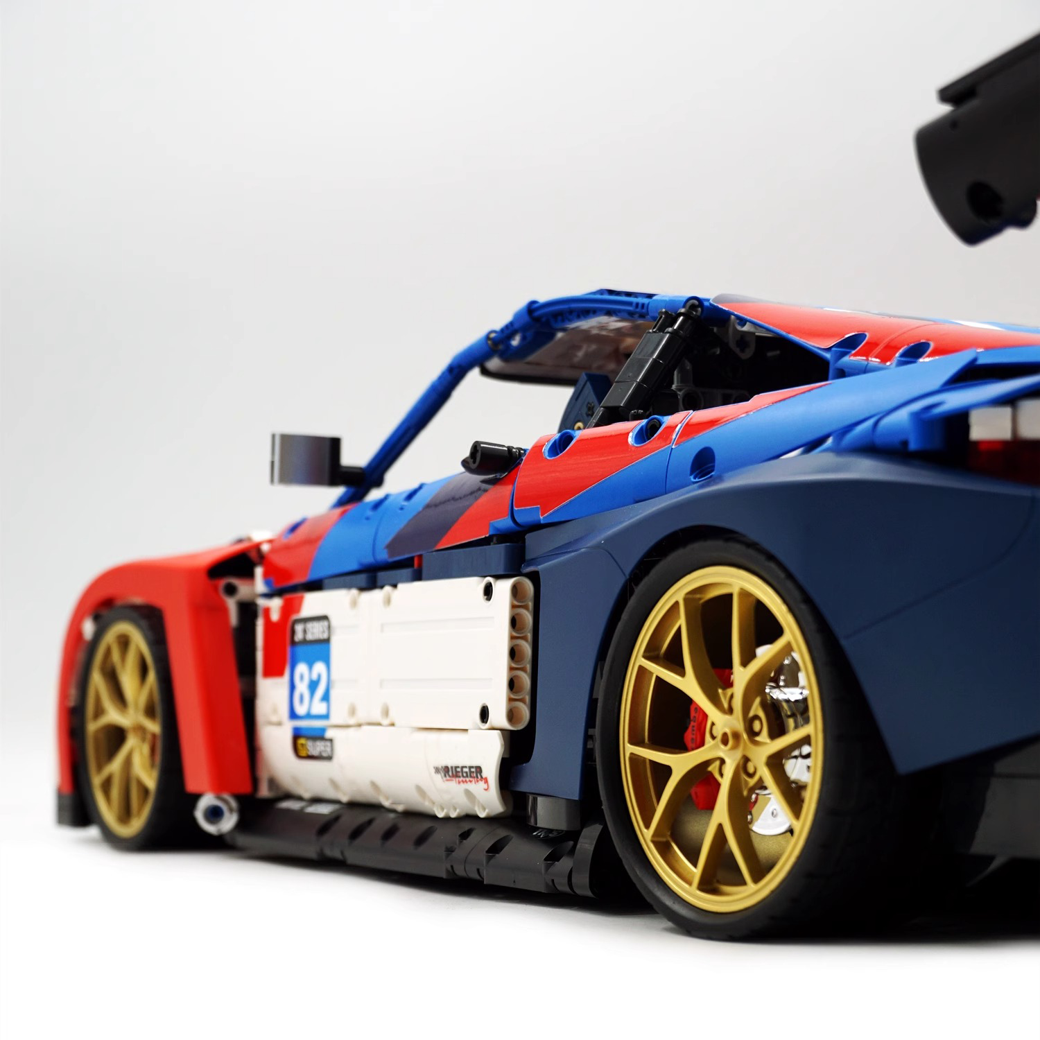 Klemmbao JD04 BMW M4 GT3 1:8 , Sports Car Technik Bausteine