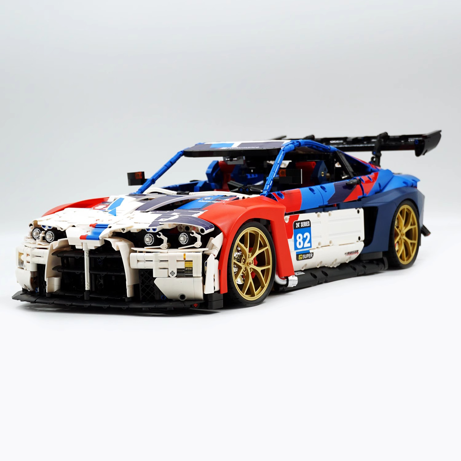 Klemmbao JD04 BMW M4 GT3 1:8 , Sports Car Technik Bausteine