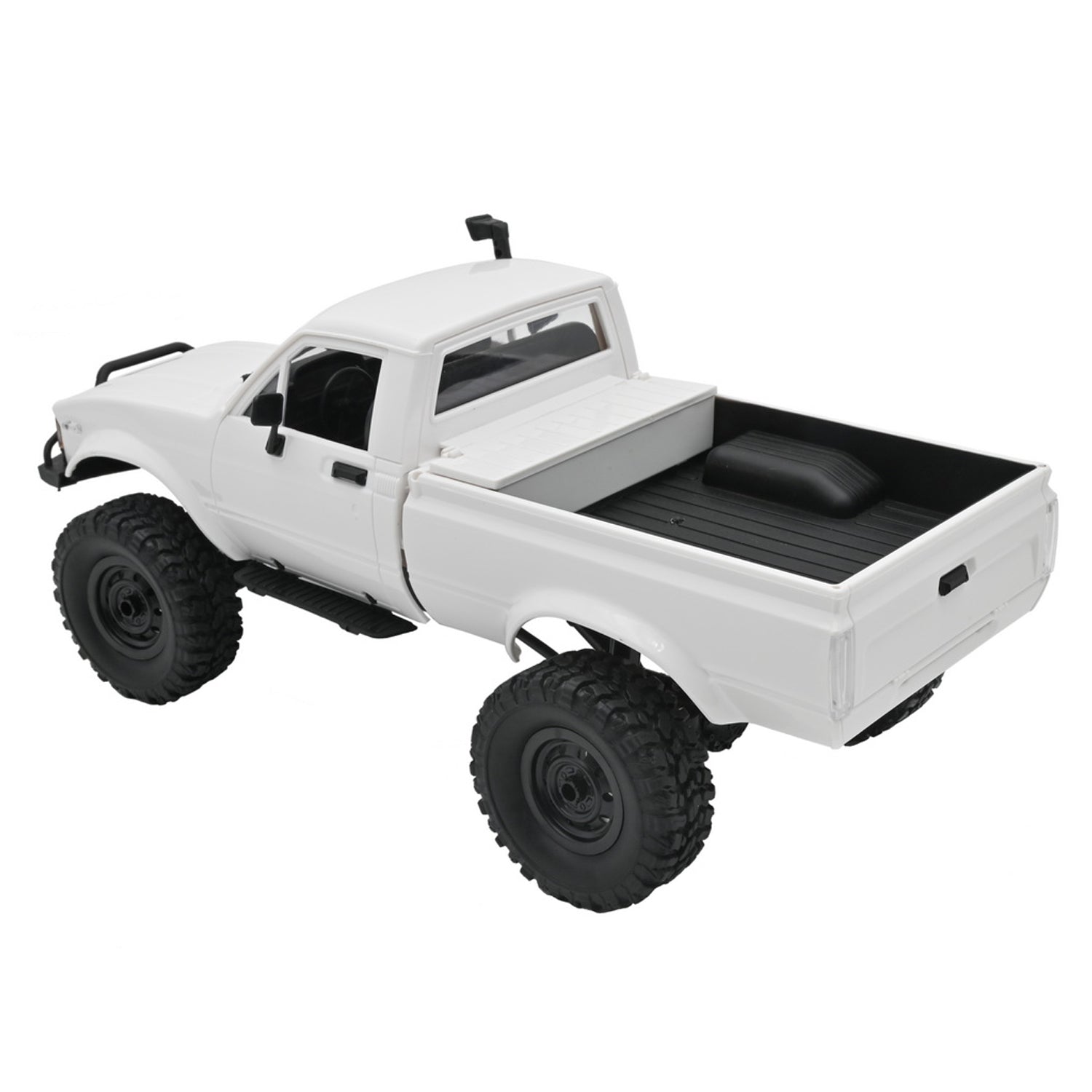 WPL C24 1/16 RC Crawler - Geländewagen mit 15-20 km/h Geschwindigkeit, Proportionaler Steuerung, in Weiß