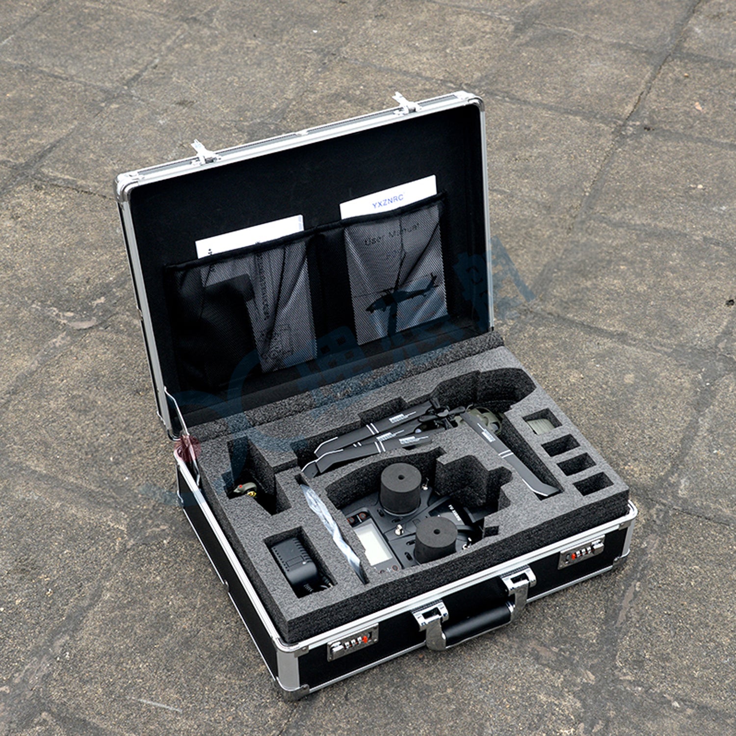 Yuxiang F09V RC Hubschrauber mit 2.4GH Remote Flybarless Fliegen in 1:28 als Black Hawk UH-60