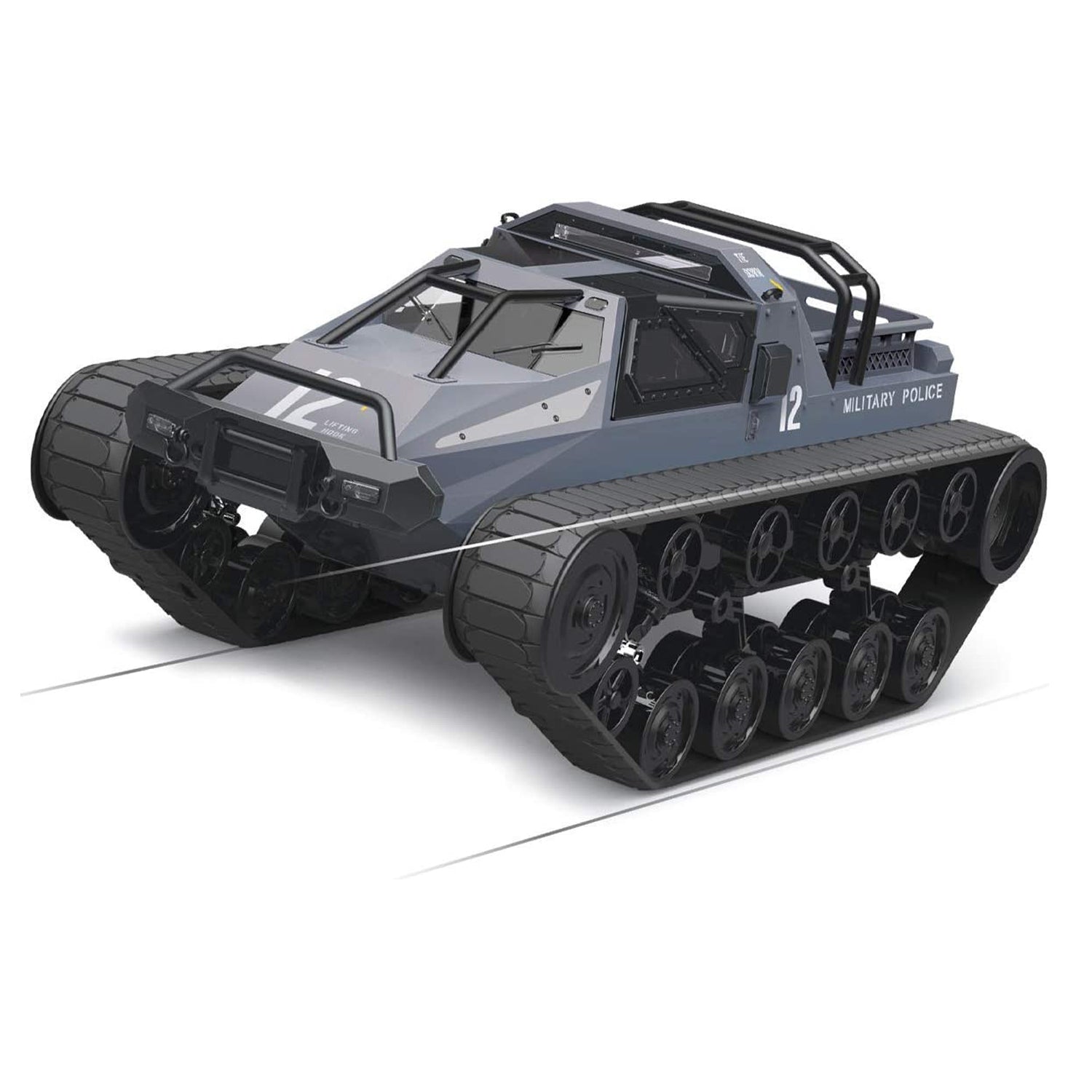RT High Speed Tank Panzer 2.4G 1/12 4WD RTR Crawler RC Offroad Land Army Drift