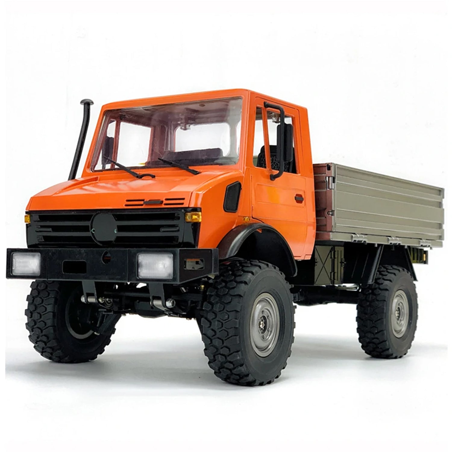LDRC LD-1201 LKW Unimog - Offroad mit Allradantrieb - Zwei-Gang-Metallgetriebe mit Licht und Differentialsperre