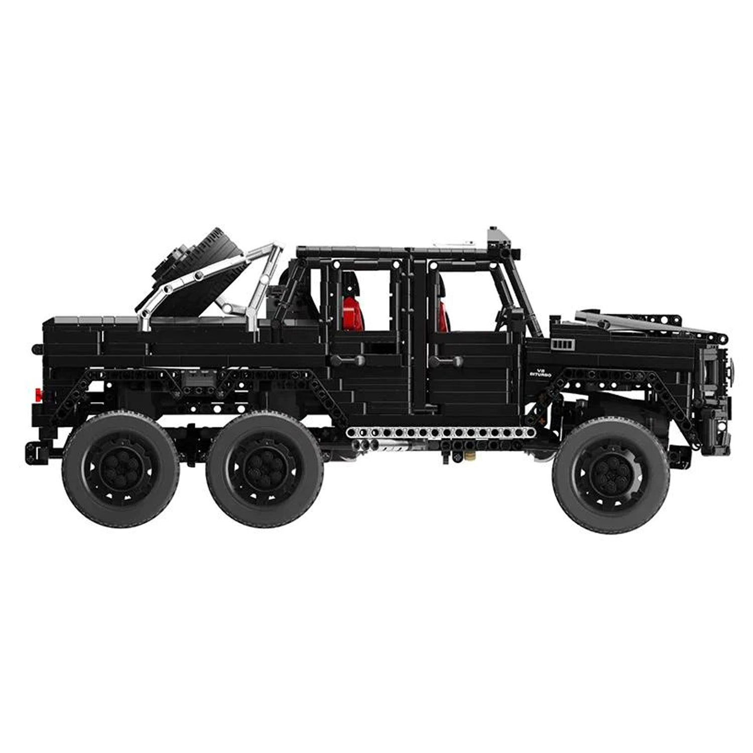 Rael LE-J901 - SUV Off Road Geländewagen G63 G700 6x6 RC Technik Bausteine