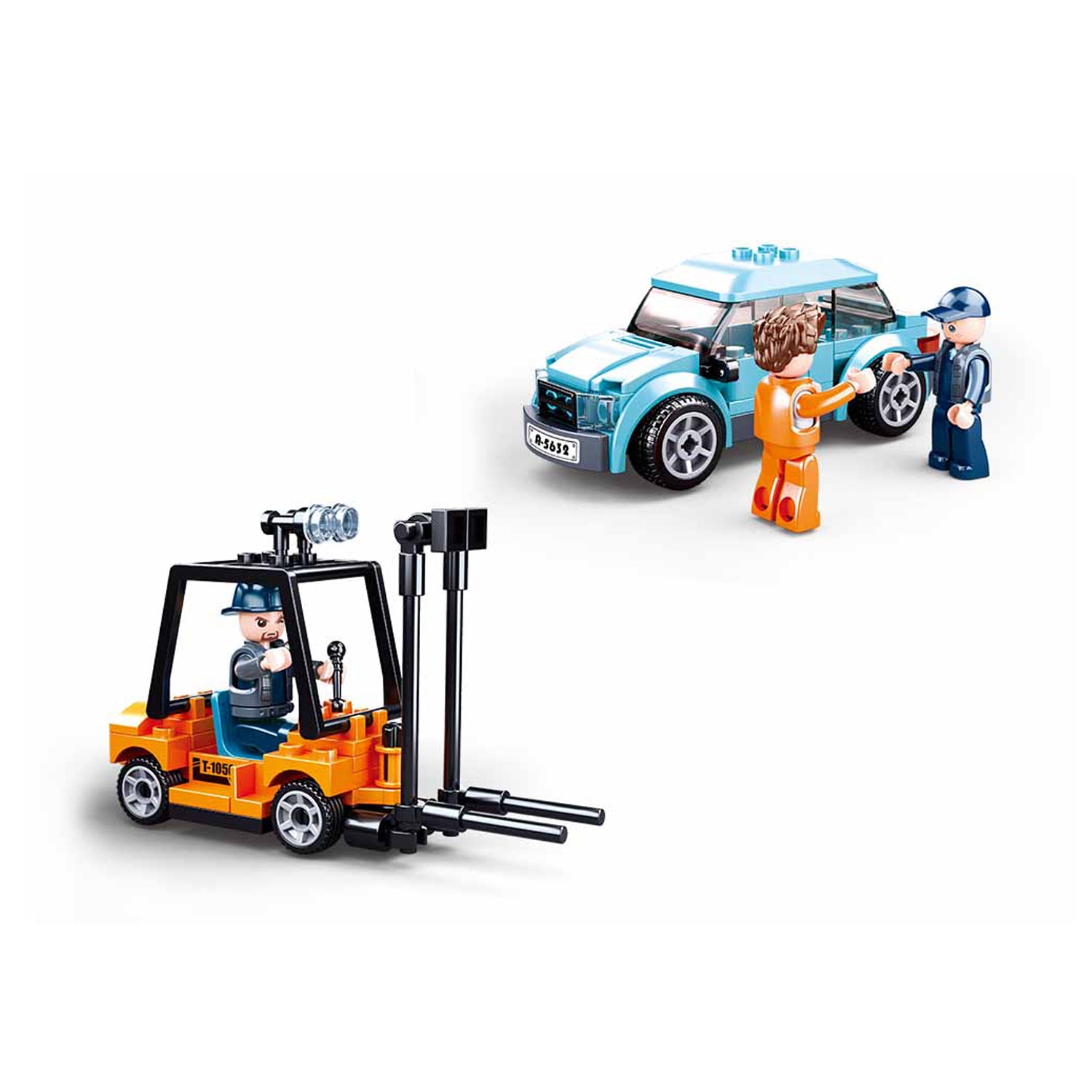 Sluban Autotransporter M38-B0880 - 542 Bausteine, 4 Minifiguren, ab 6 Jahren