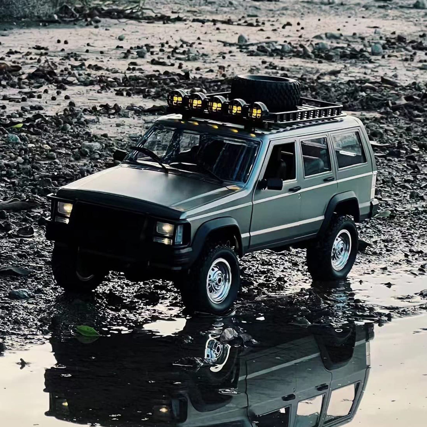 MN 78 2.4G 1/12 4WD RTR Crawler RC Auto Offroad Land Cherokee Fahrzeug