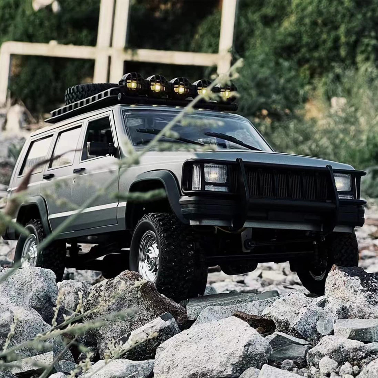 MN 78 2.4G 1/12 4WD RTR Crawler RC Auto Offroad Land Cherokee Fahrzeug