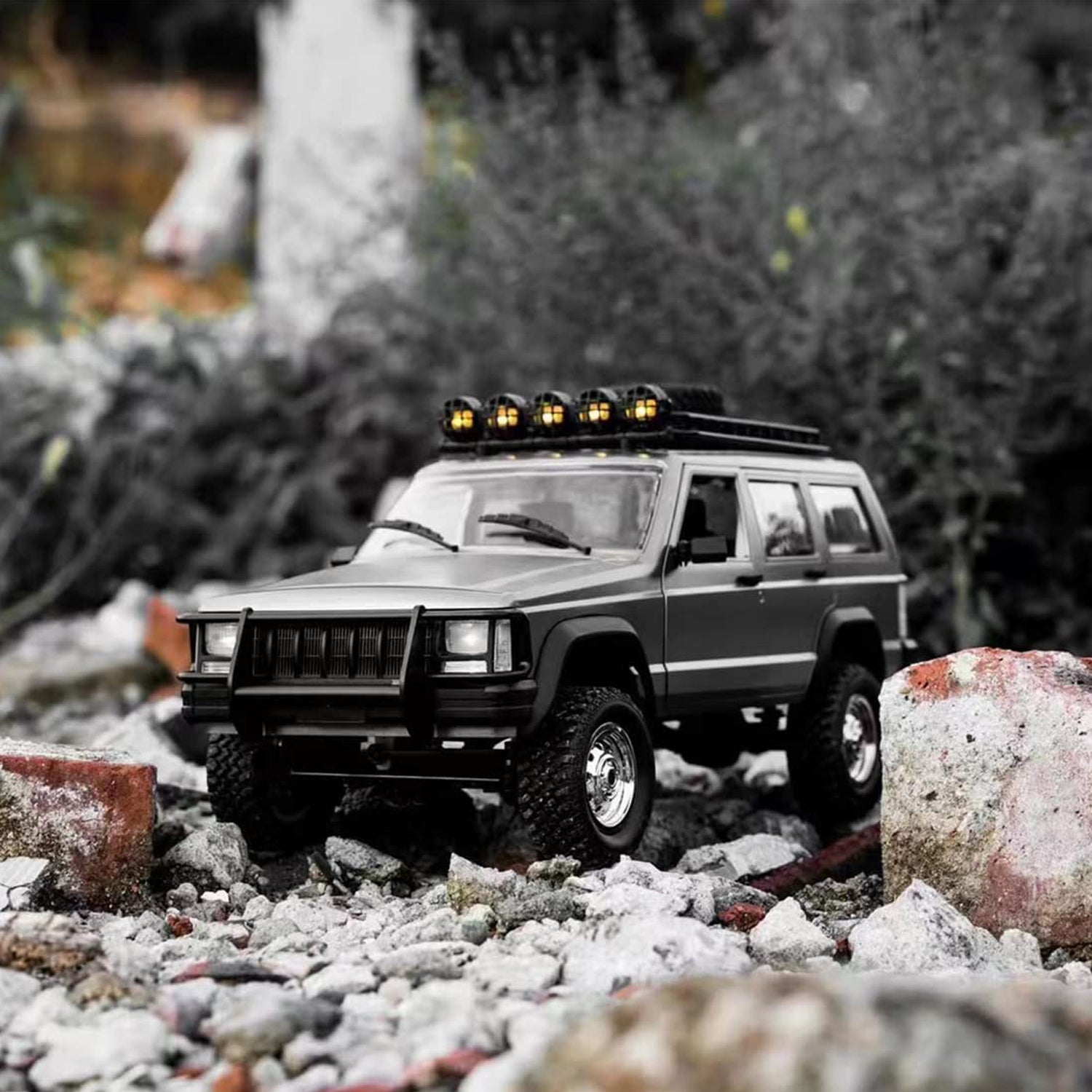 MN 78 2.4G 1/12 4WD RTR Crawler RC Auto Offroad Land Cherokee Fahrzeug