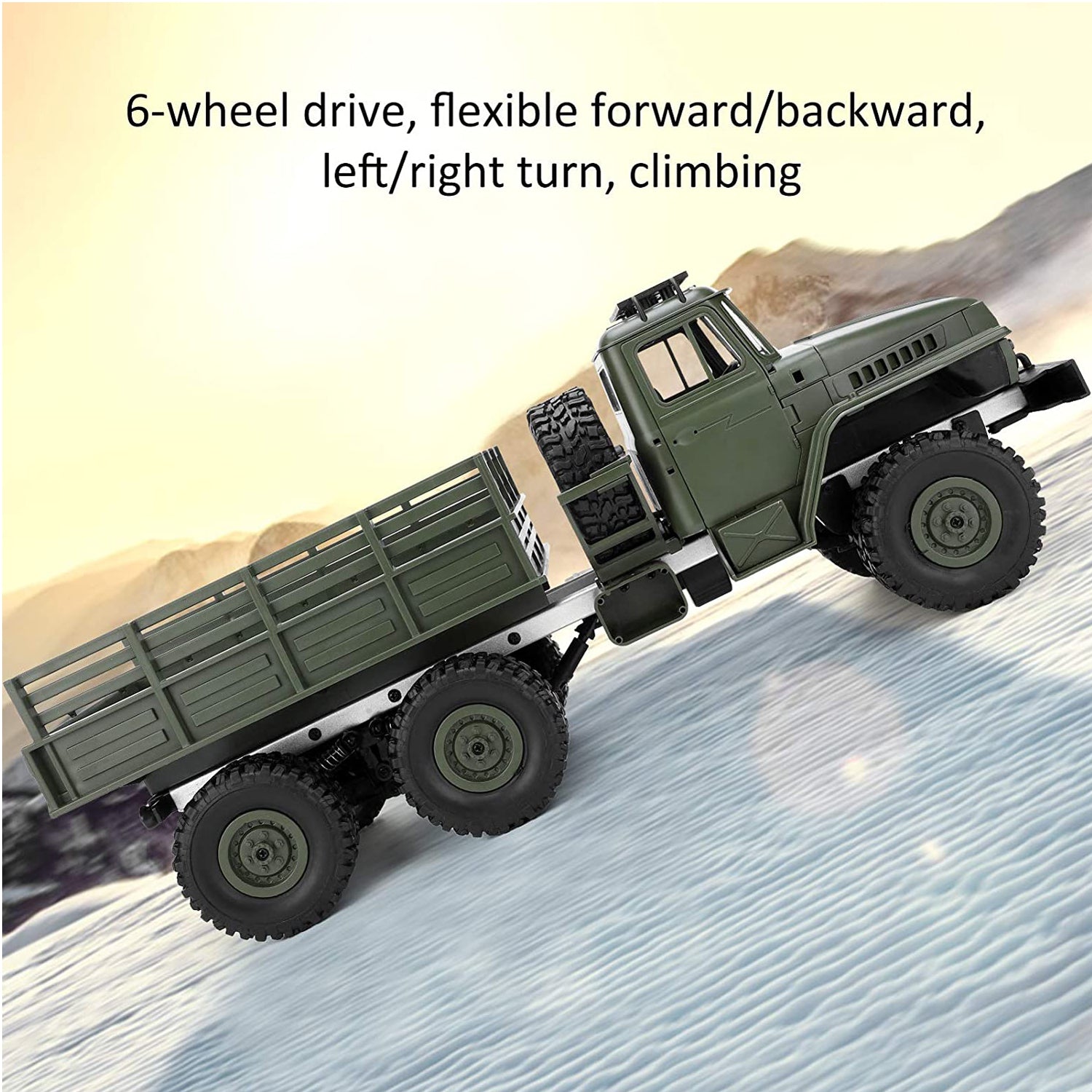 MN 88s 2.4G 1/16 6WD Ural Truck RTR Militär RC Auto Offroad LKW Armee