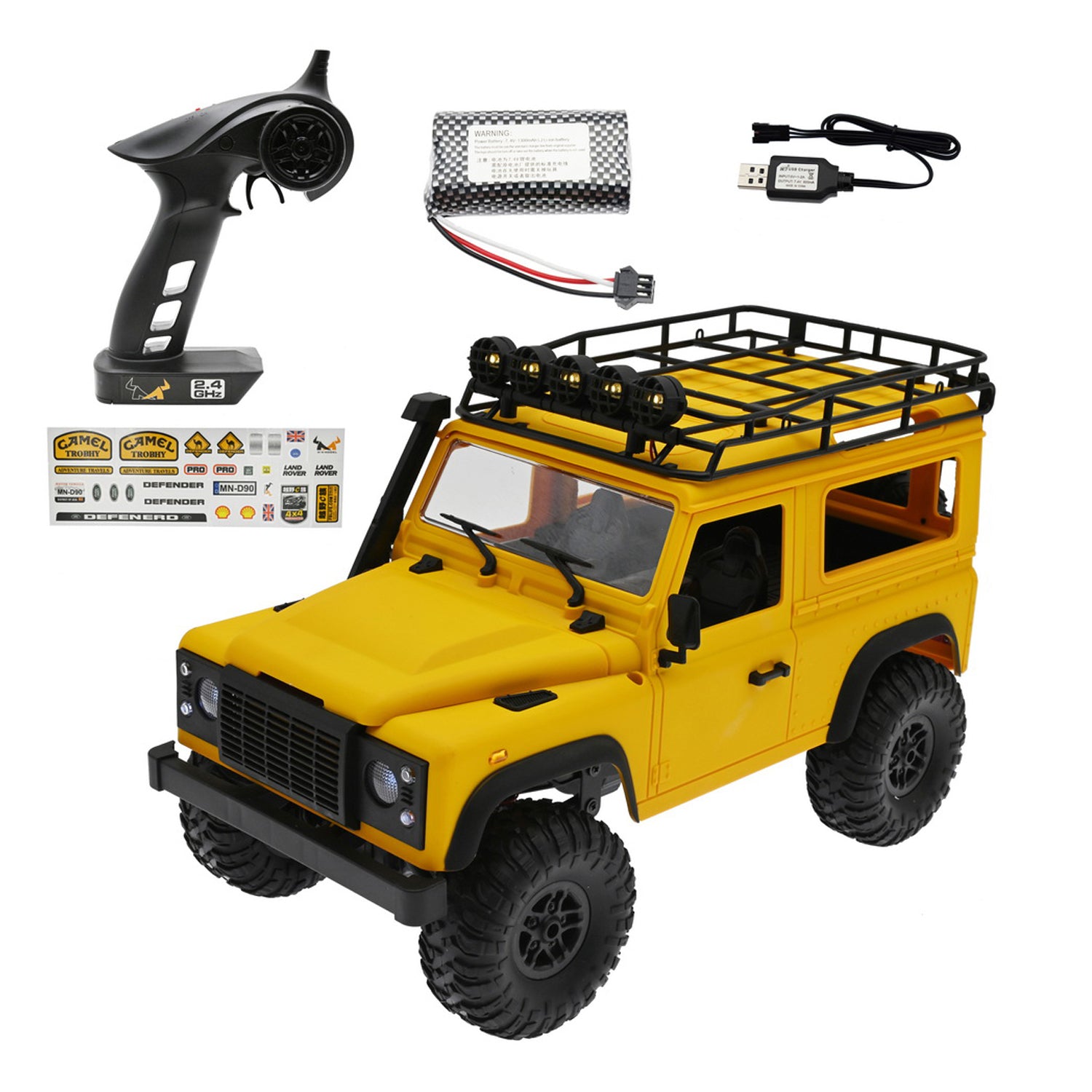 MN 98 2.4G 1/12 4WD RTR Crawler RC Auto Offroad Land Rover Fahrzeug