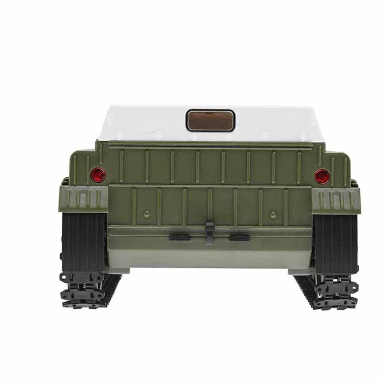 WPL E-1 Armeegrün 2.4G 1/16 GAZ-71 Militär Kettenfahrzeug RC Offroad LKW RTR