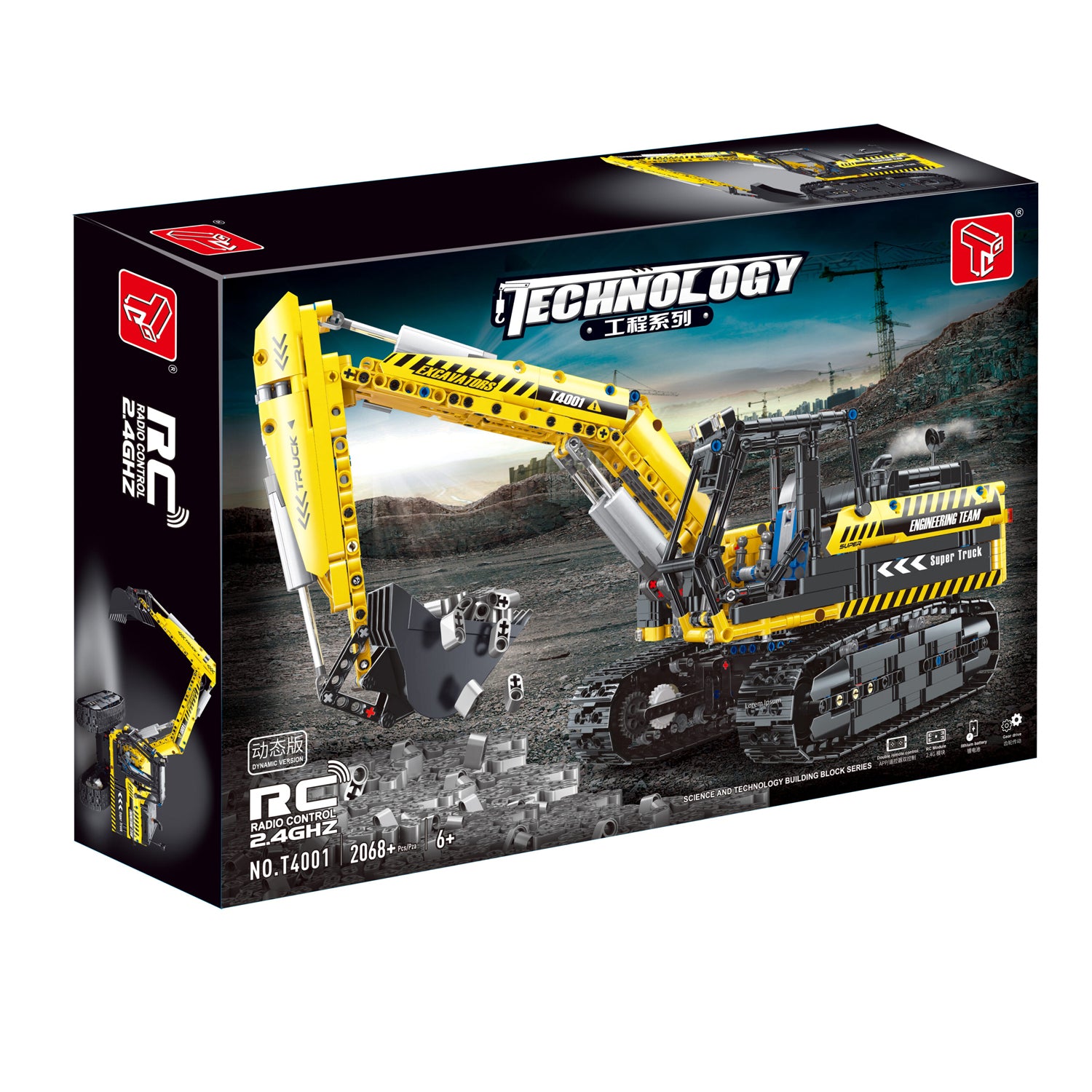 TGL Technology T4001 - RC Technik Bagger Excavator