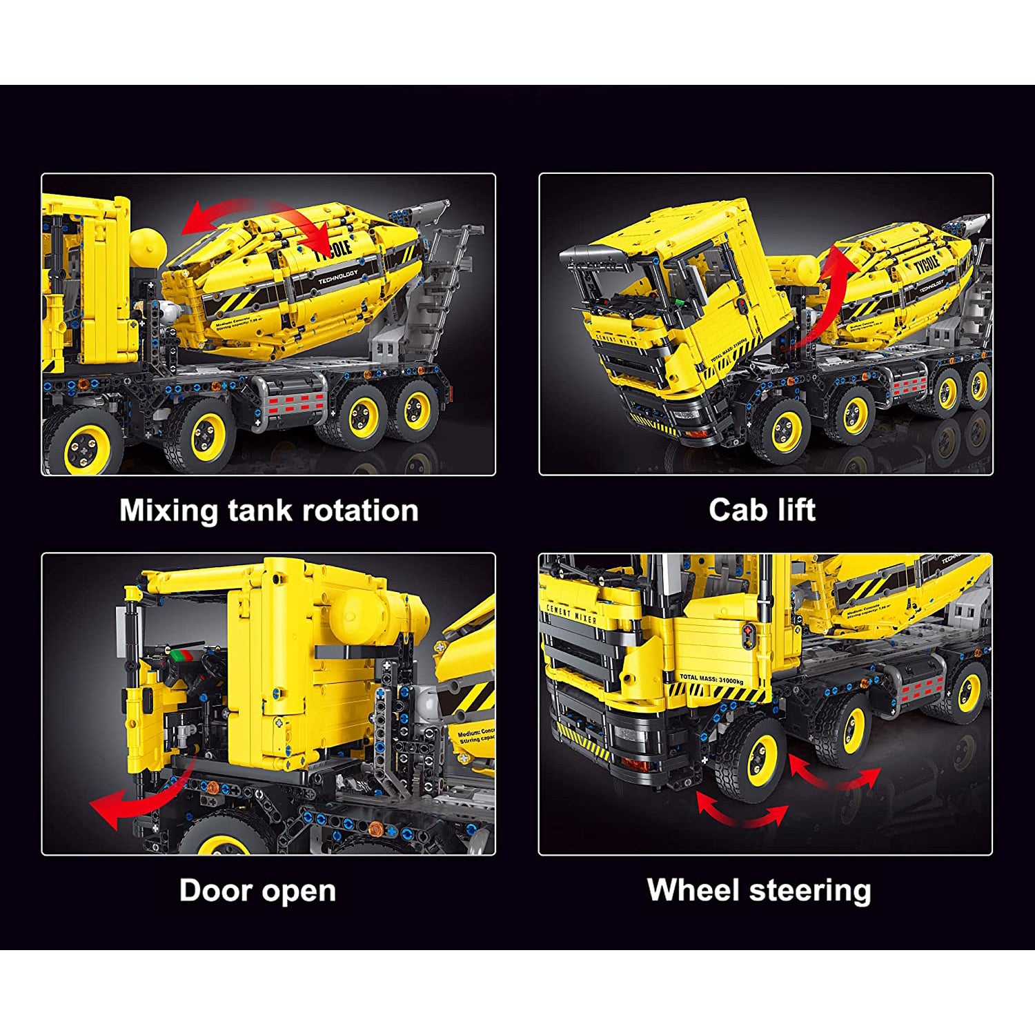 TGL Technology T4005 - RC Technik Betonmischer