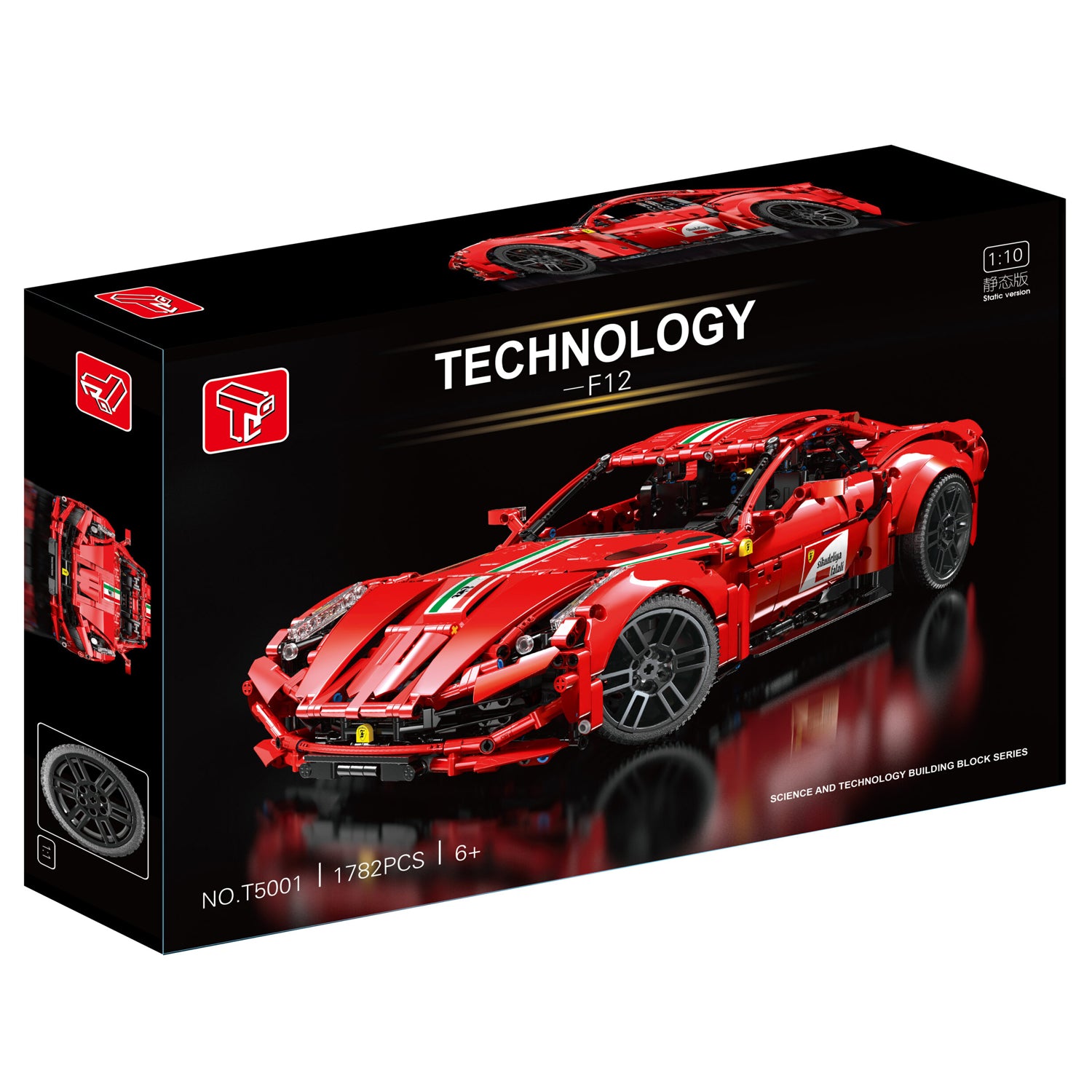 TGL Technology T5001 1:10 - Ferrari F12 Car Technik Bausteine
