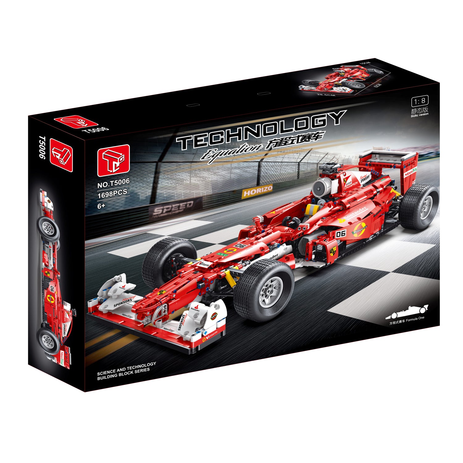 TGL Technology T5006 - Racer Formula One Rennwagen Technik Bausteine