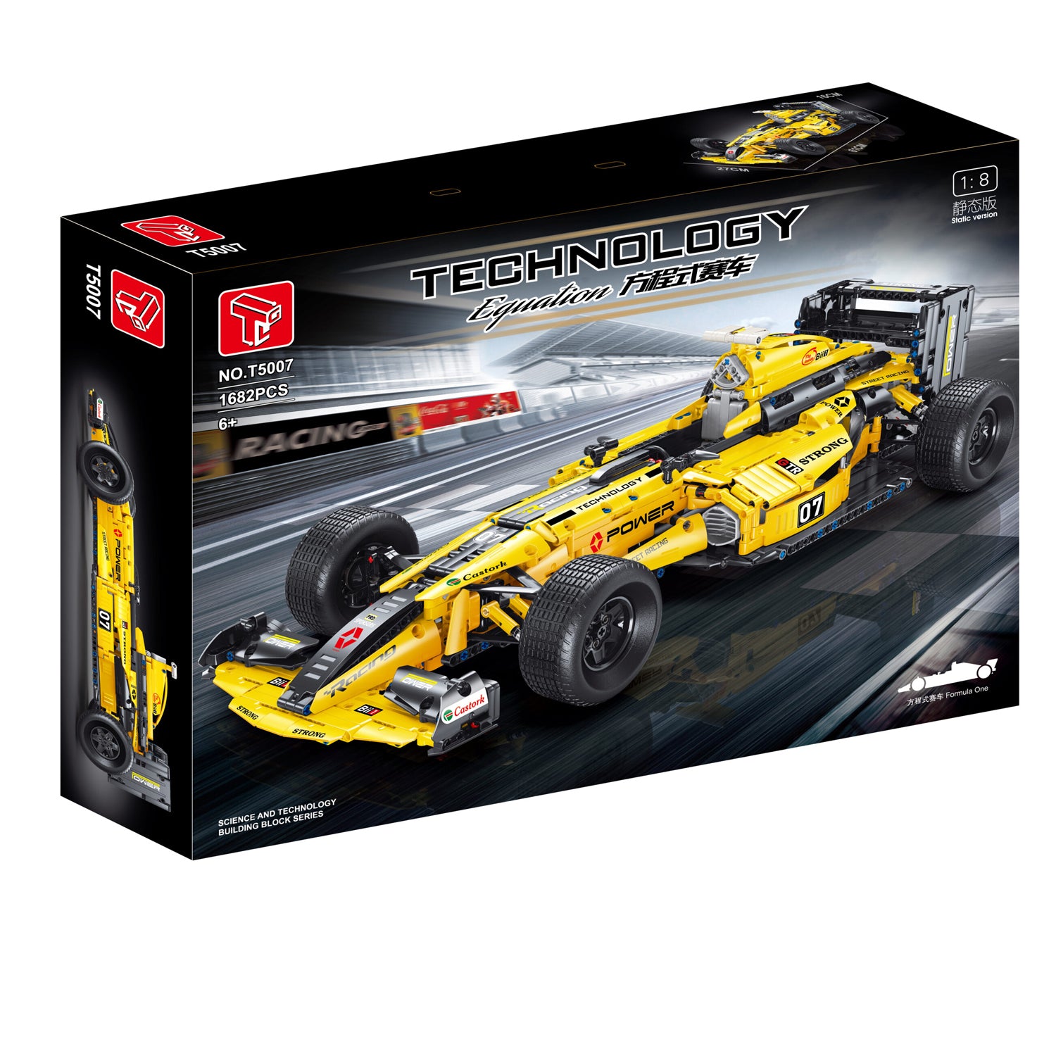 TGL Technology T5007 - Racer Formula One Rennwagen Technik Bausteine