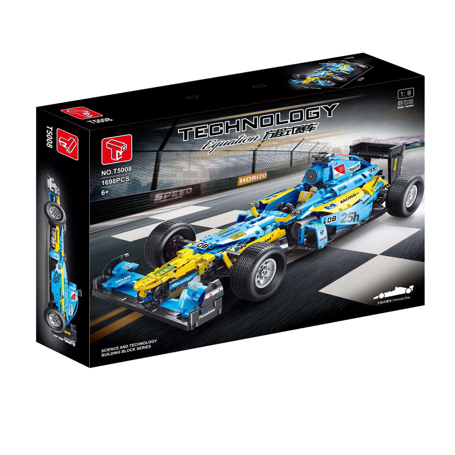 TGL Technology T5008 - Racer Formula One Rennwagen Technik Bausteine