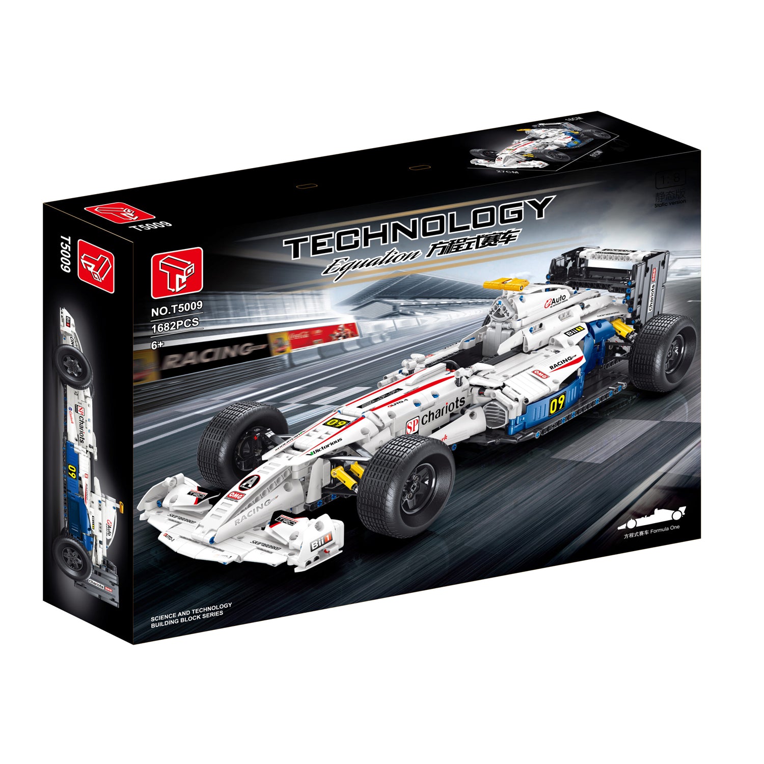 TGL Technology T5009 - Racer Formula One Rennwagen Technik Bausteine
