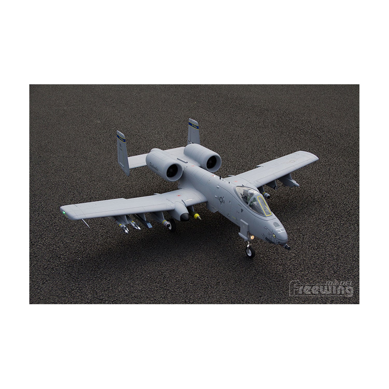 Freewing A-10 Thunderbolt II Warthog Twin 80mm EPO 1700mm PNP
