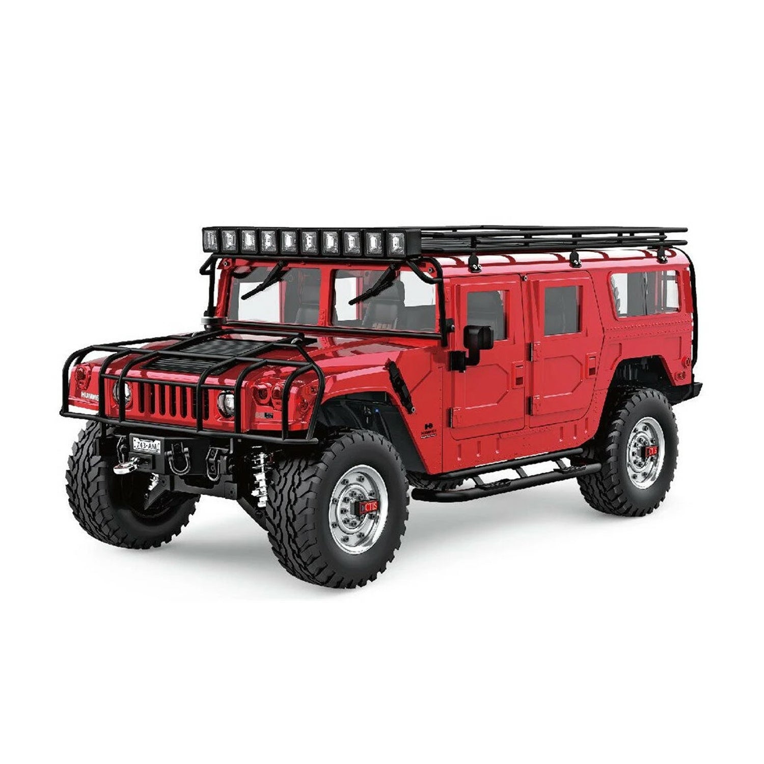 US Hummer HG P415 PRO 1/10 2.4G 4WD 16CH 30 km / h RC Modellauto US4X4 LKW ohne Batterie Ladegerät