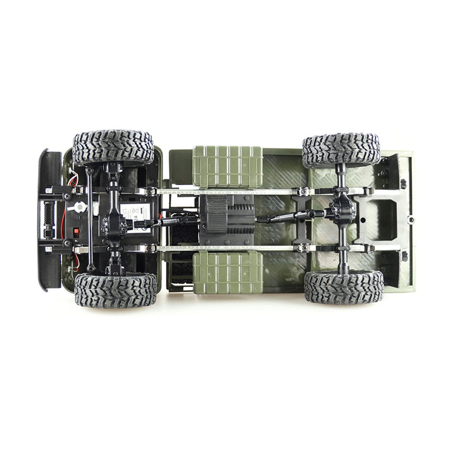 B-24 Armeegrün 2.4G 1/16 GAZ-66 Militär 4WD RC Truck Offroad LKW RTR / KIT