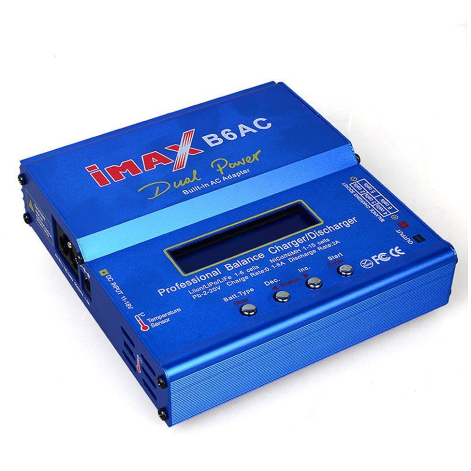 IMAX B6AC - LiPo Ladegerät - 80W Ladeleistung - mit LCD und Netzanschluss