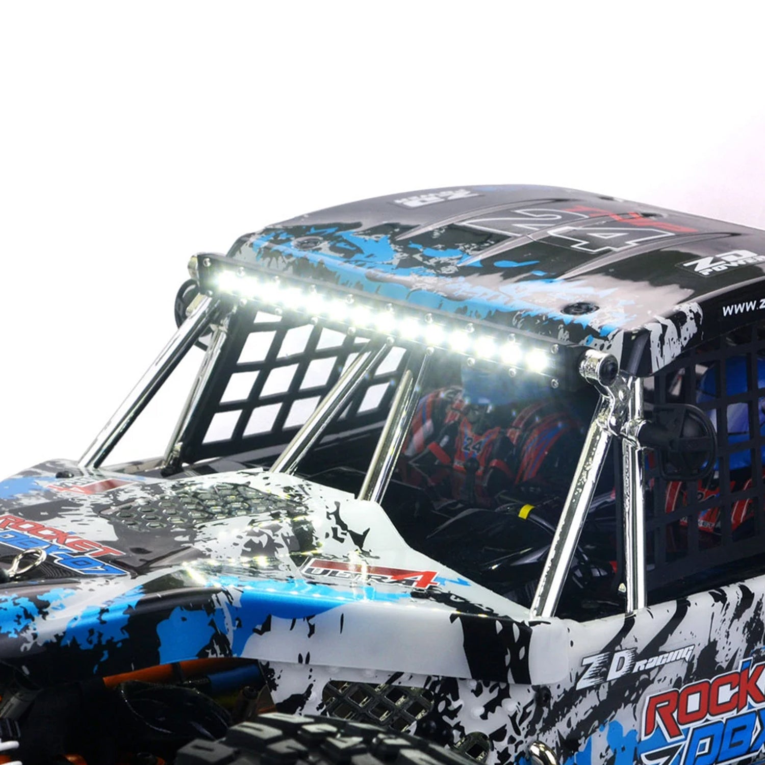 ZD Racing DBX-07 RC Offroad Fahrzeug 1/7 Maßstab, 80 km/h, Brushless Motor, RTR-Version inklusive Batterie, Fernbedienung und Zubehör