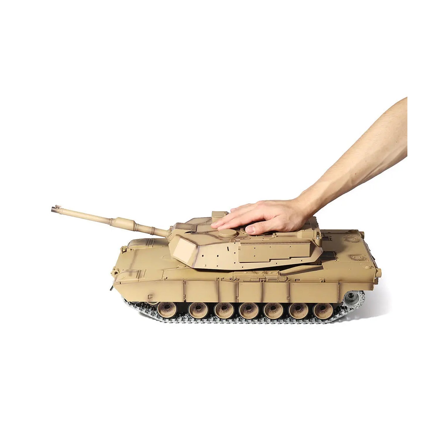 Heng Long Moderner M1A2 Abrams 3918-1 1/16 2.4G 16CH 30 km / h RC Panzer Militärfahrzeug