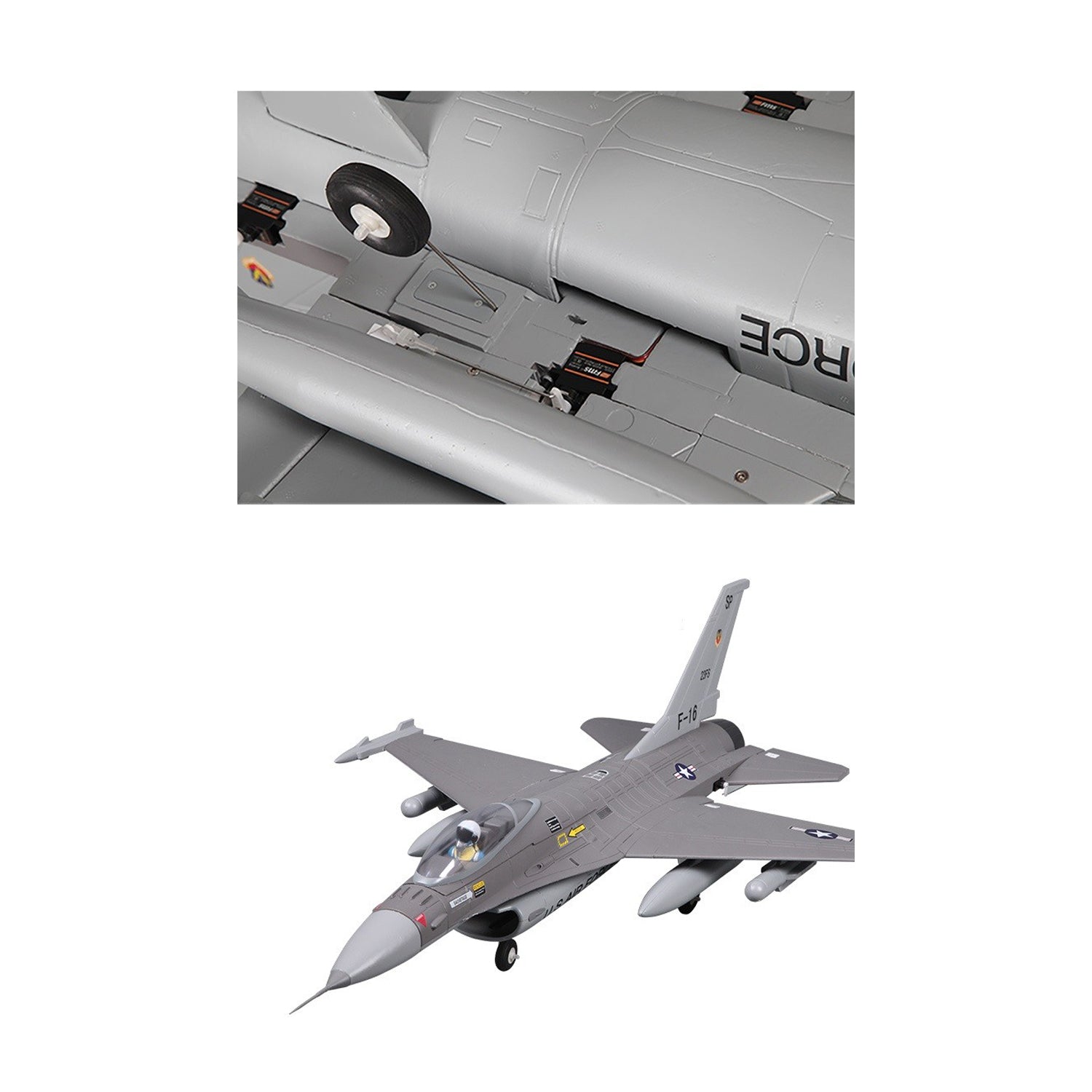 FMS F16 V2 Falcon RC Flugzeug 2.4Ghz ferngesteuert Ready to Fly