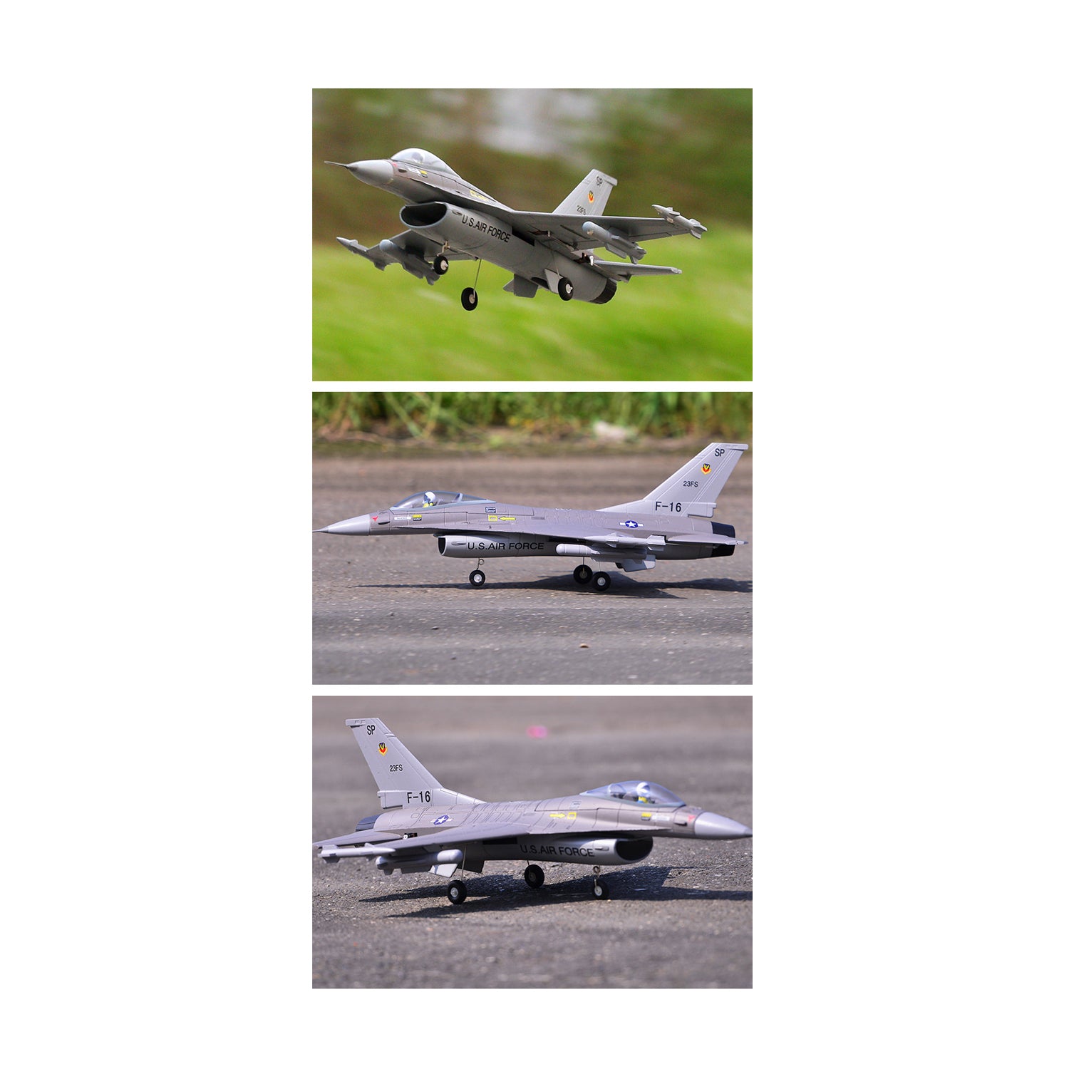 FMS F16 V2 Falcon RC Flugzeug 2.4Ghz ferngesteuert Ready to Fly