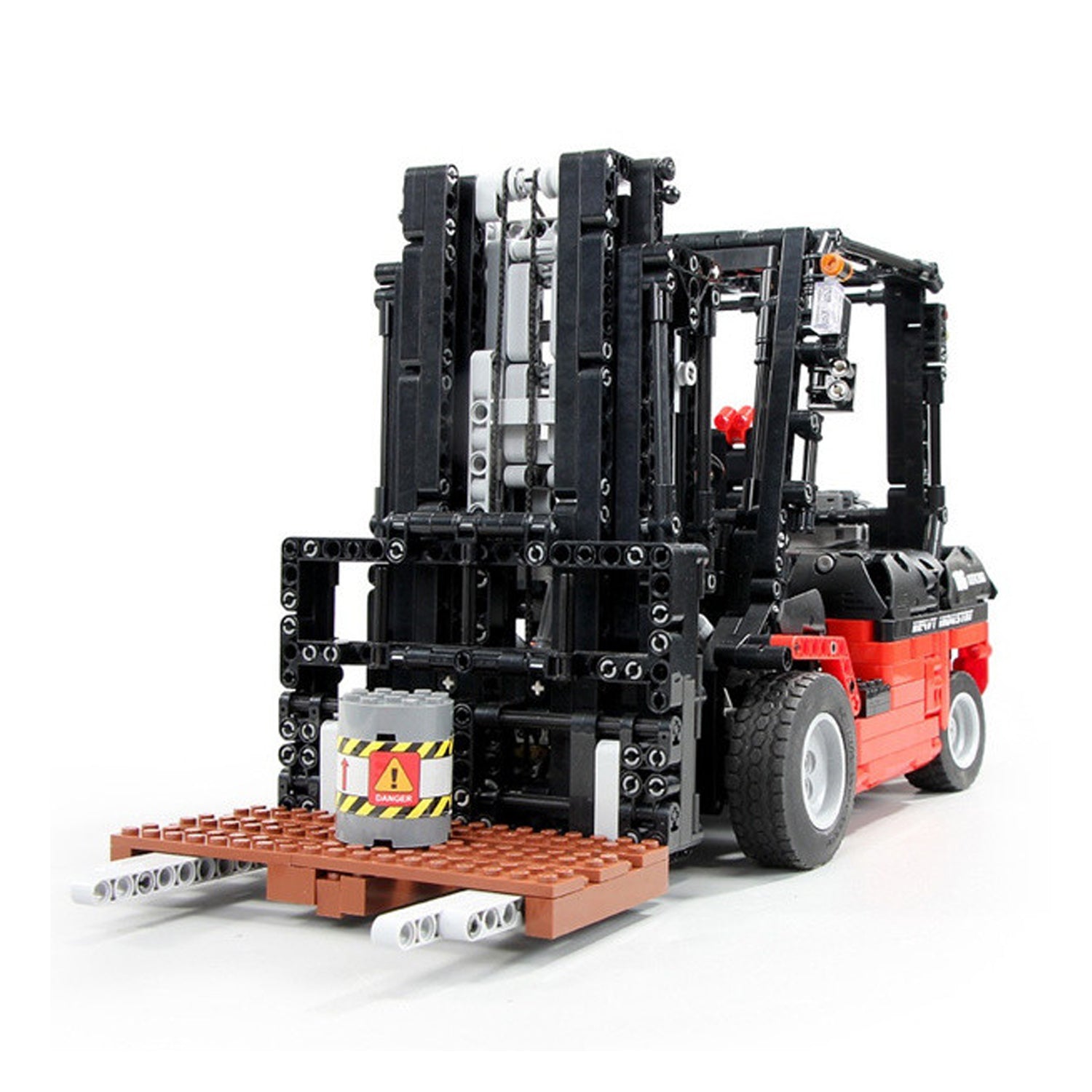 Mould King 13106 - ferngesteuerter Technik Bausteine Gabelstapler - 2,4 GHz RC FORKLIFT