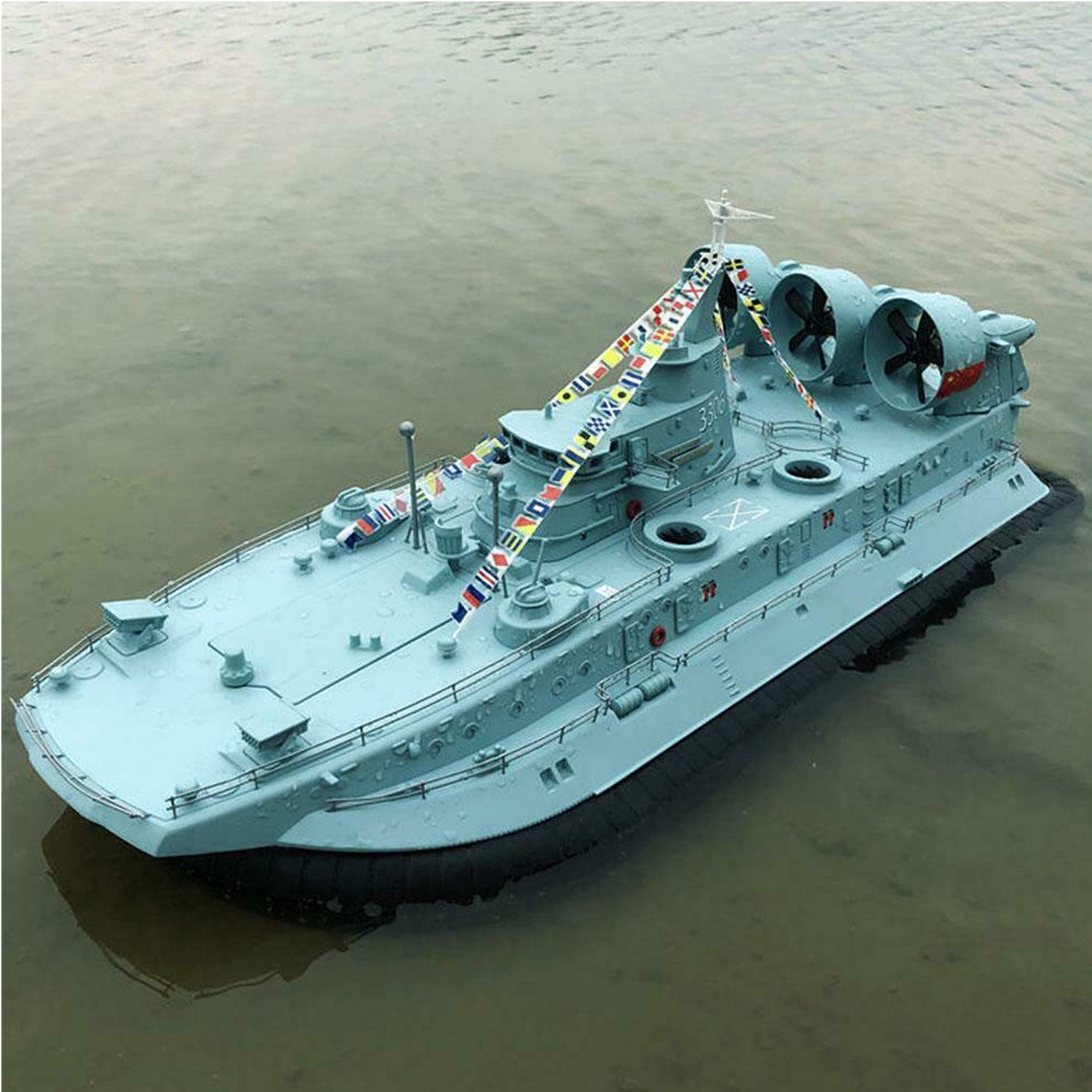 HG C201 ZUBR-CLASS LCAC Hovercraft Land Sea 1/110 2.4Ghz RTR