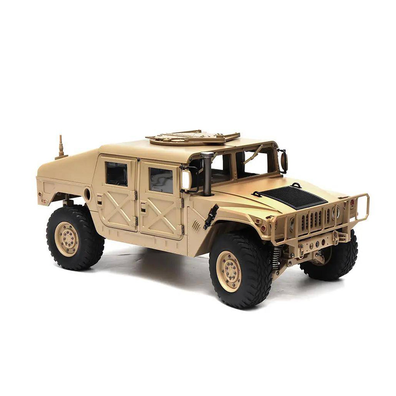 HG P408 US Humvee 1/10 RC Modellauto Militärfahrzeug LKW ohne Batterie Ladegerät 16CH 2.4G 4WD