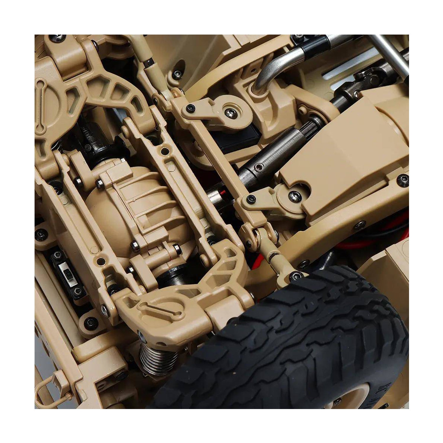 HG P408 US Humvee 1/10 RC Modellauto Militärfahrzeug LKW ohne Batterie Ladegerät 16CH 2.4G 4WD