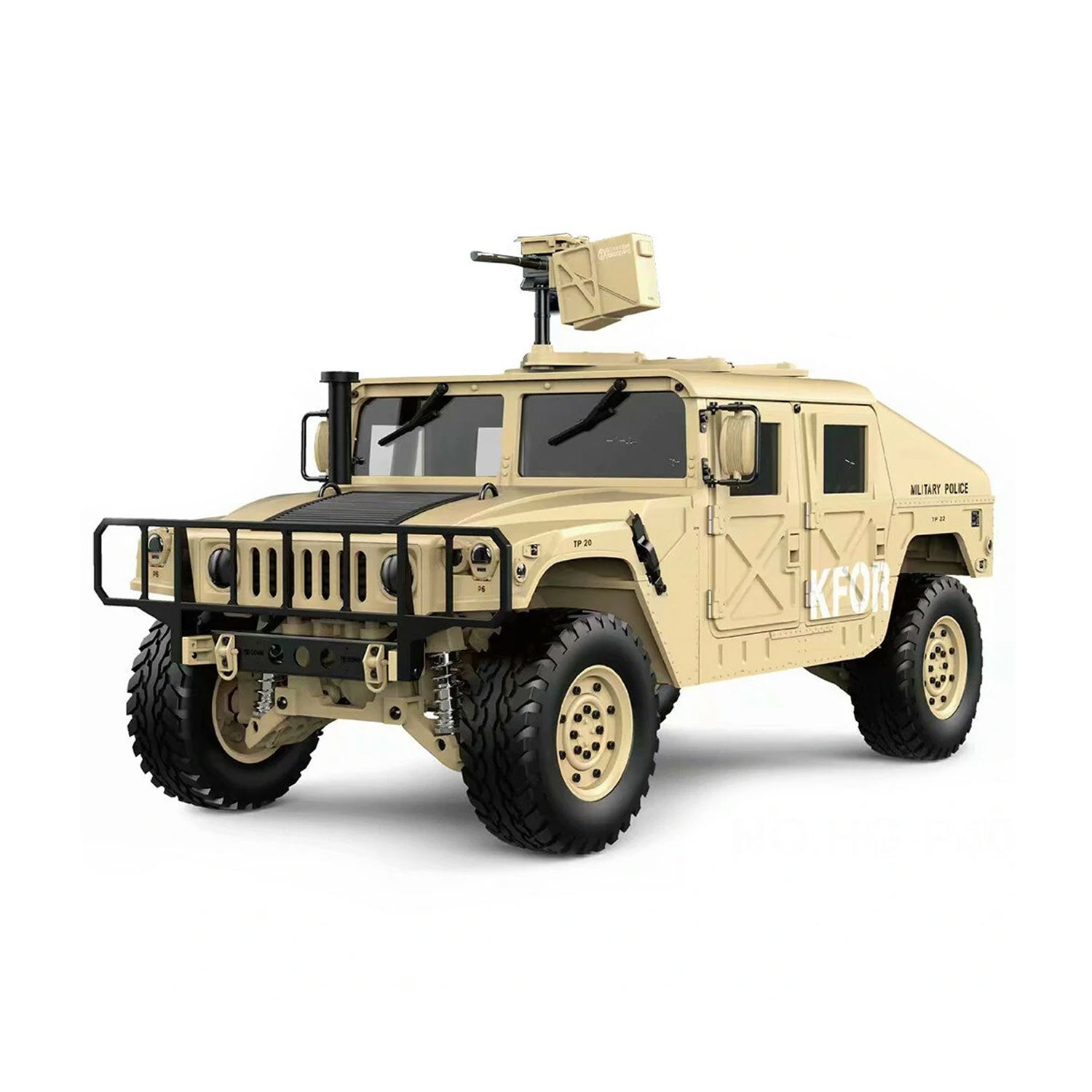 HG P408 US Humvee 1/10 RC Modellauto Militärfahrzeug LKW ohne Batterie Ladegerät 16CH 2.4G 4WD