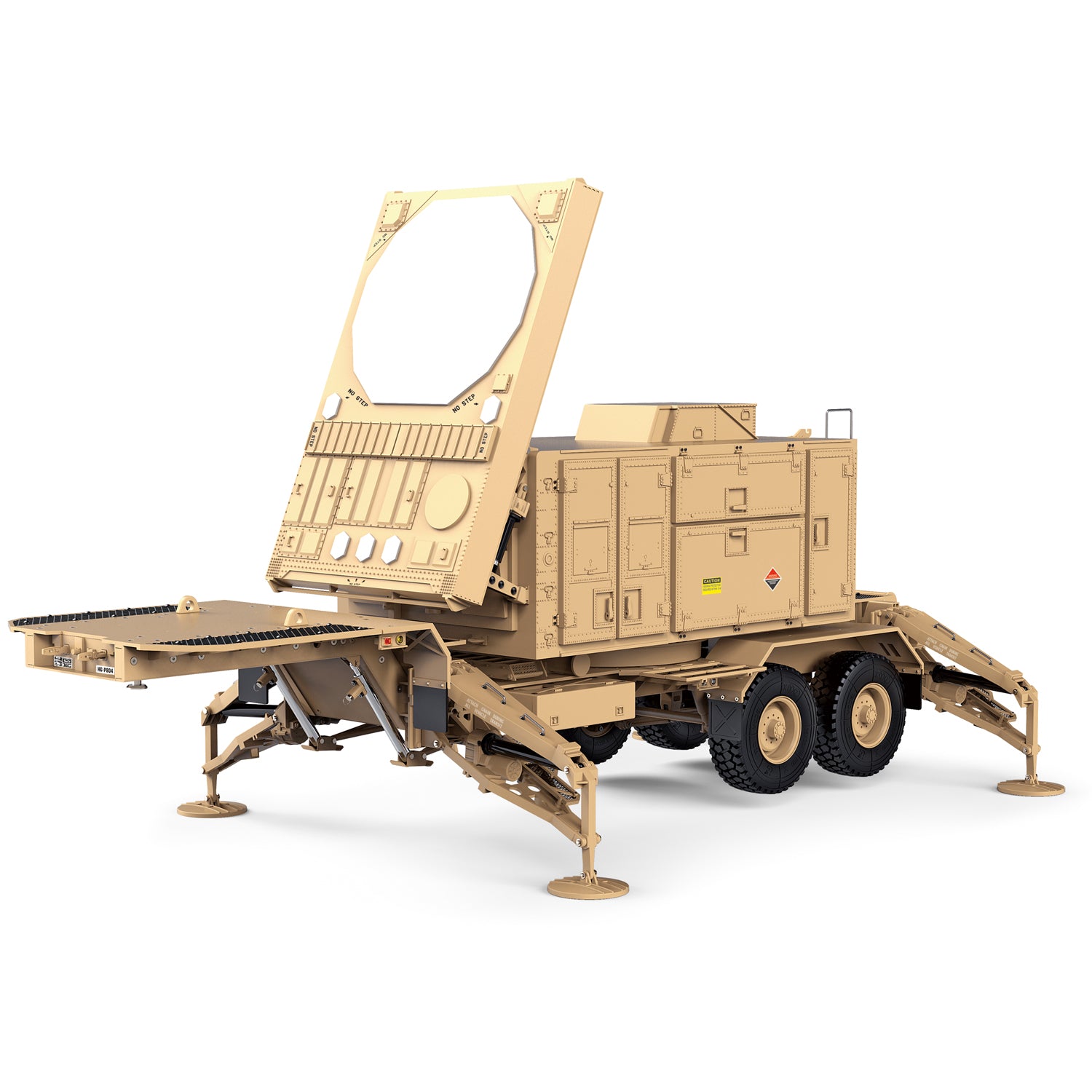 HG P804 Patriot AN MPQ53 Radar Militär Anhänger Sattelauflieger KIT