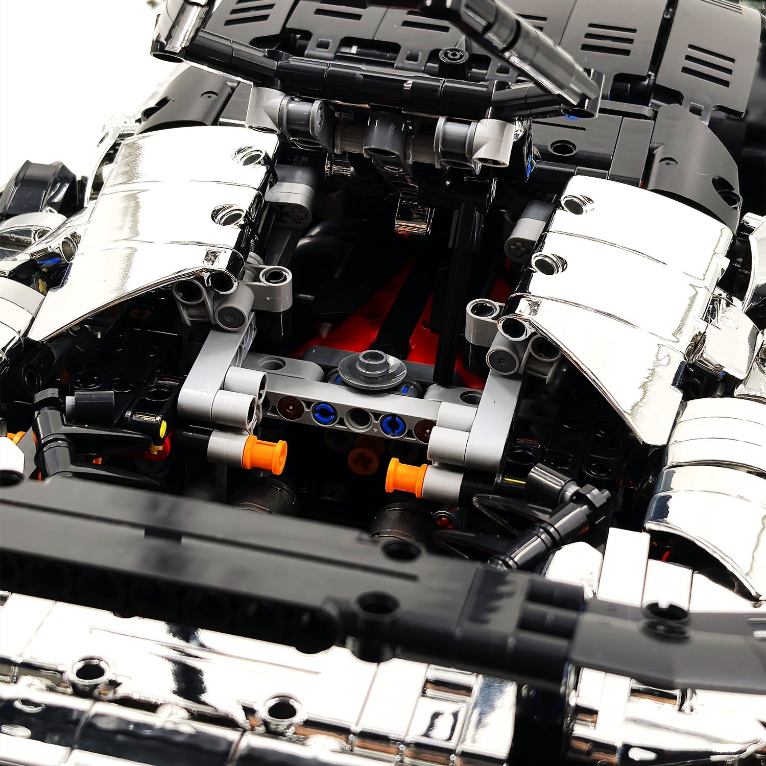 Klemmbao MOC-02 SF90 1:8 - Sportwagen Ferrarii SF90XX Car Technik Bausteine